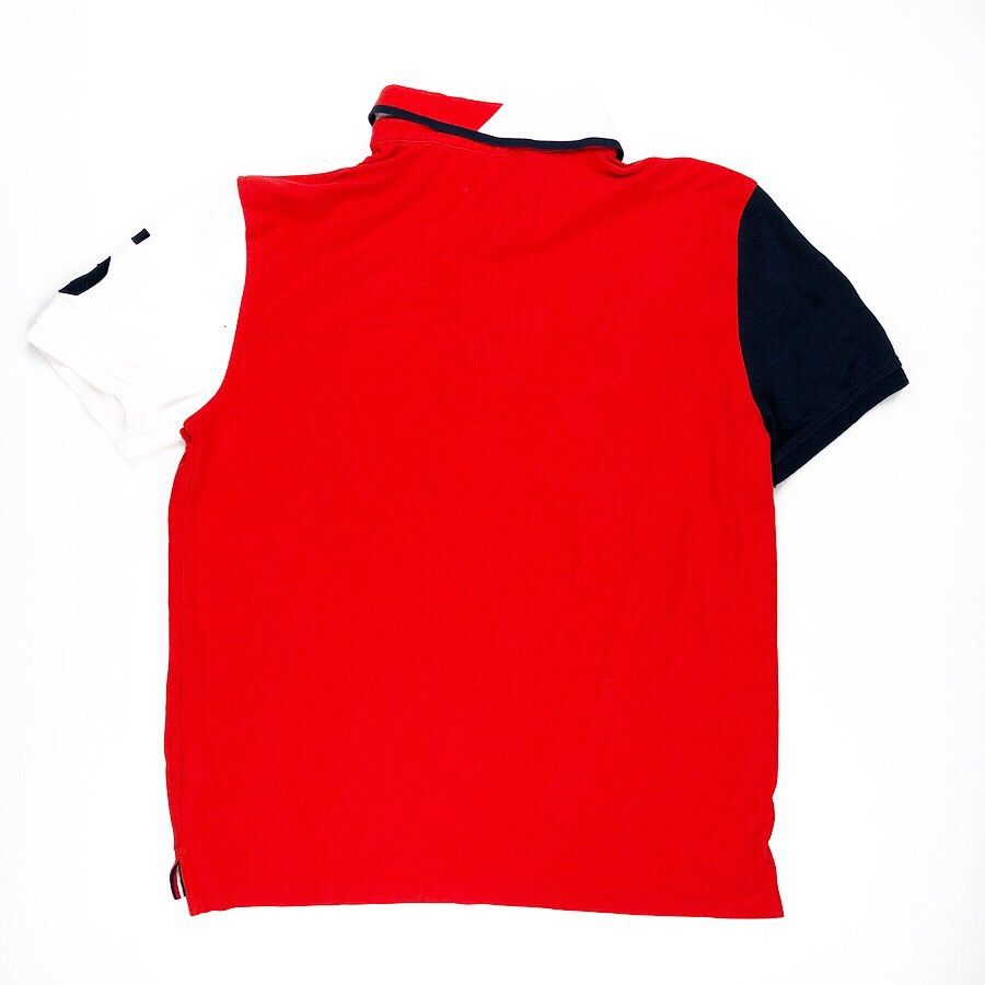 Tommy Hilfiger Tommy Hilfiger Vintage Polo Tee Shirt Size US XL / EU 56 / 4 - 4 Thumbnail