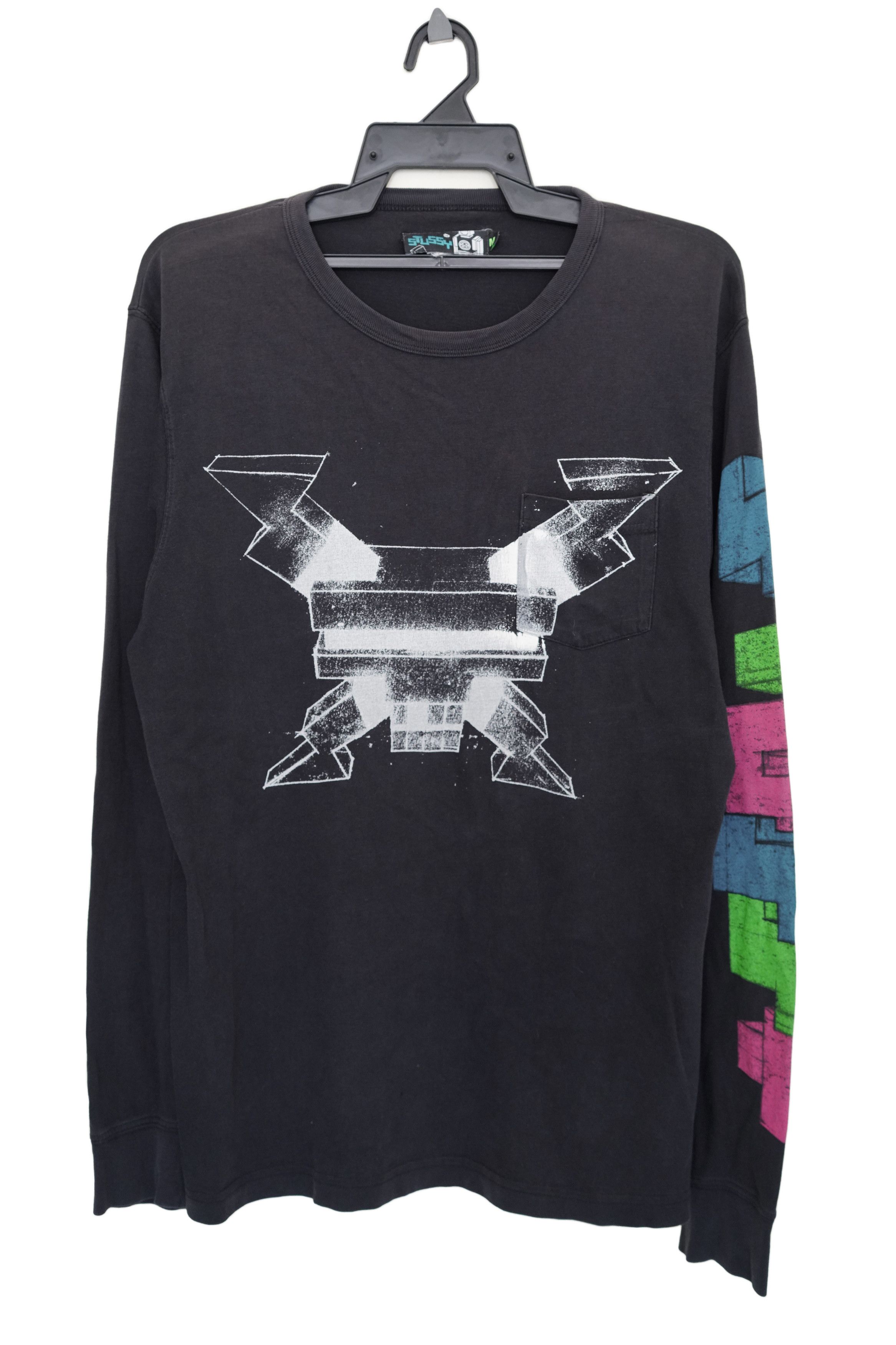 stussy GUAM スウェット　Sサイズ　グレー stussy guam グアム限定 トレーナー スウェット crew neck
