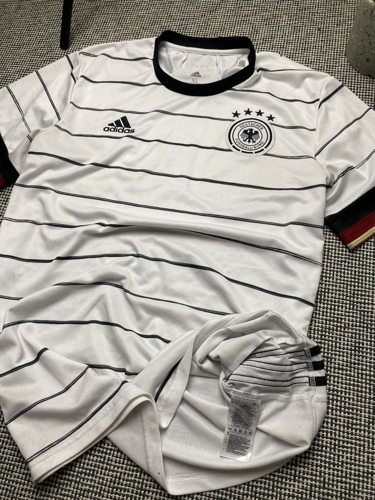 Adidas × Vintage Germany adidas soccer jersey Size US XL / EU 56 / 4 - 7 Thumbnail