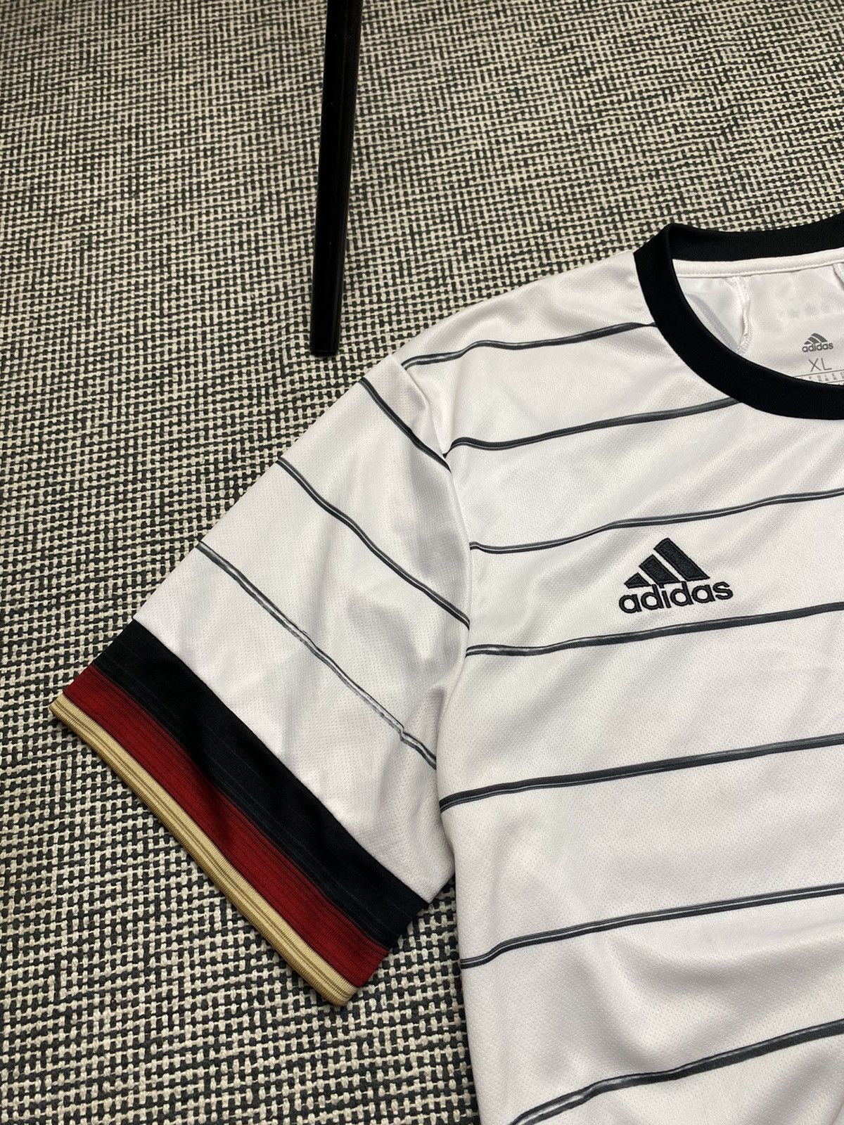 Adidas × Vintage Germany adidas soccer jersey Size US XL / EU 56 / 4 - 5 Thumbnail