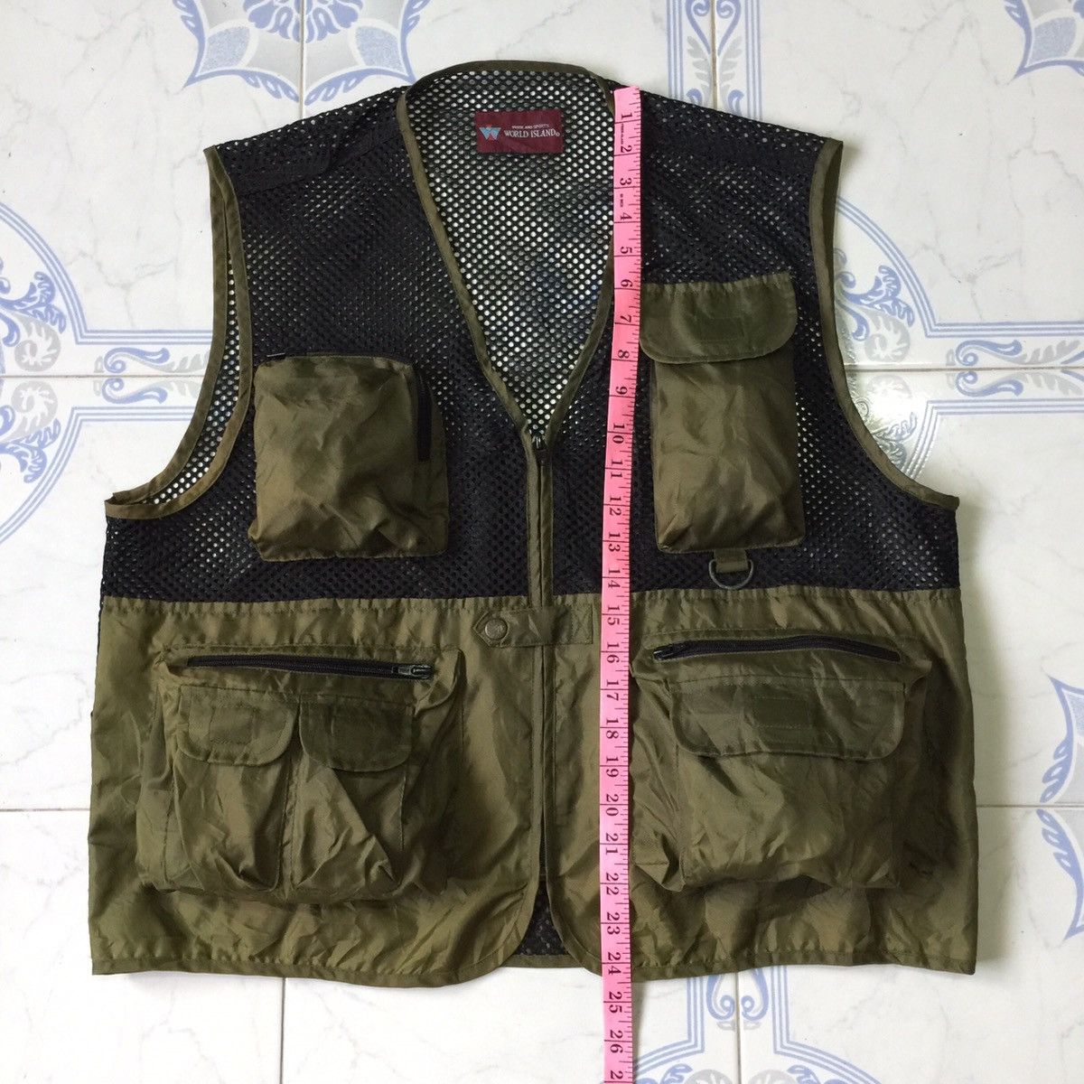 Japanese Brand Colour military Fishing Wear Tactical Vest Size US L / EU 52-54 / 3 - 9 Thumbnail