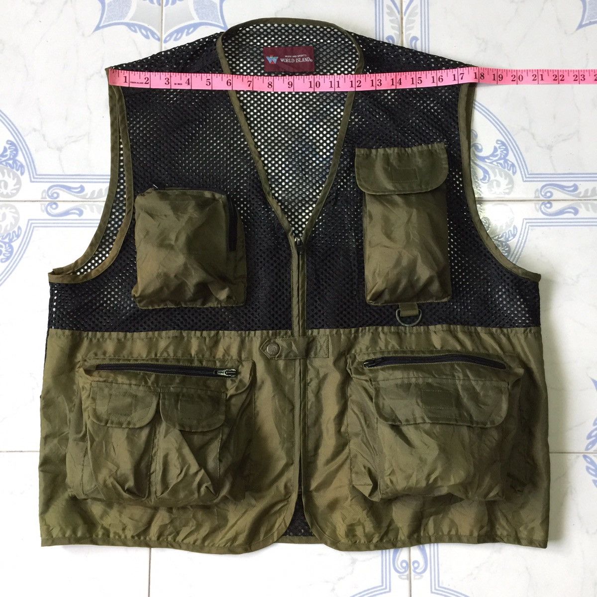 Japanese Brand Colour military Fishing Wear Tactical Vest Size US L / EU 52-54 / 3 - 7 Thumbnail