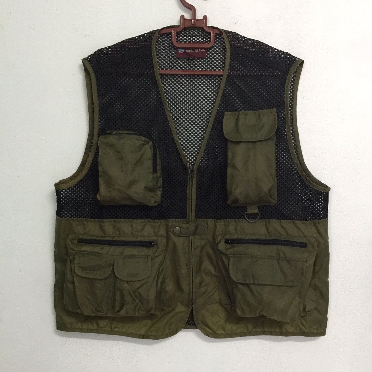 Japanese Brand Colour military Fishing Wear Tactical Vest Size US L / EU 52-54 / 3 - 1 Thumbnail