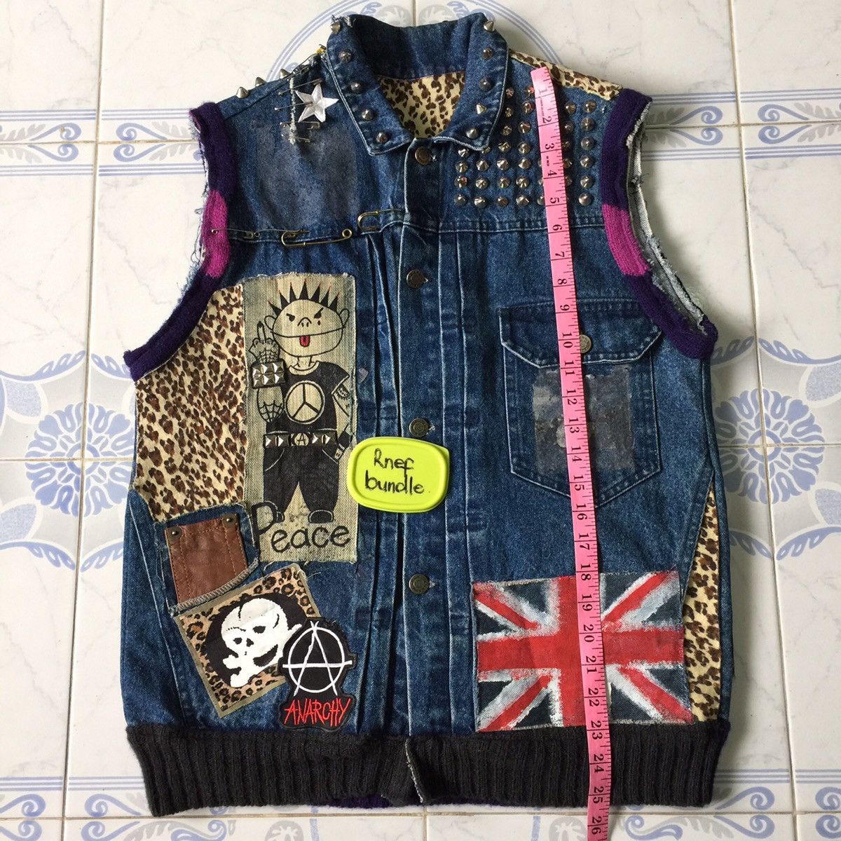 Japanese Brand Rare custom made punk vest nice designer Size US M / EU 48-50 / 2 - 9 Thumbnail