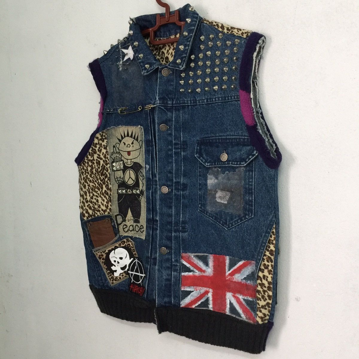 Japanese Brand Rare custom made punk vest nice designer Size US M / EU 48-50 / 2 - 4 Thumbnail