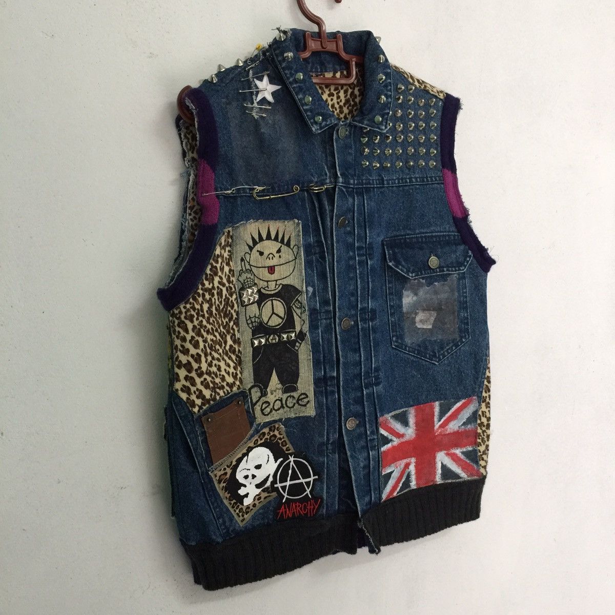 Japanese Brand Rare custom made punk vest nice designer Size US M / EU 48-50 / 2 - 5 Thumbnail