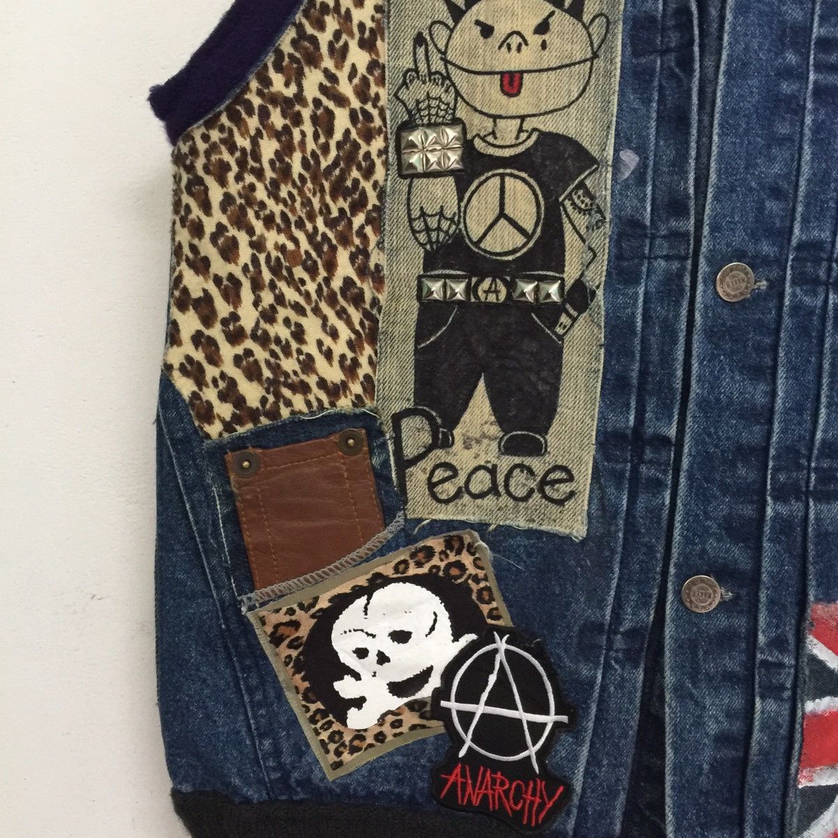 Japanese Brand Rare custom made punk vest nice designer Size US M / EU 48-50 / 2 - 12 Thumbnail