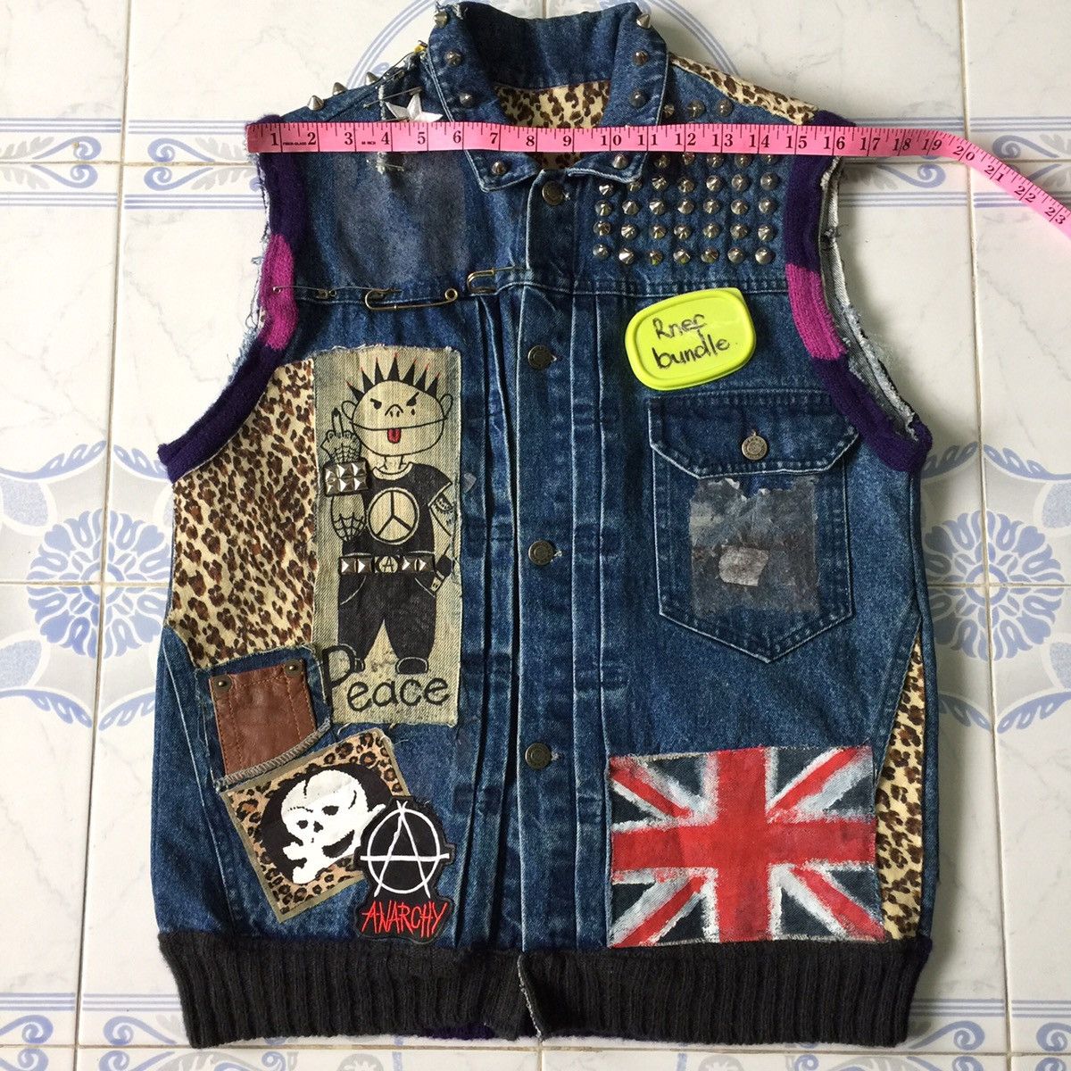Japanese Brand Rare custom made punk vest nice designer Size US M / EU 48-50 / 2 - 7 Thumbnail