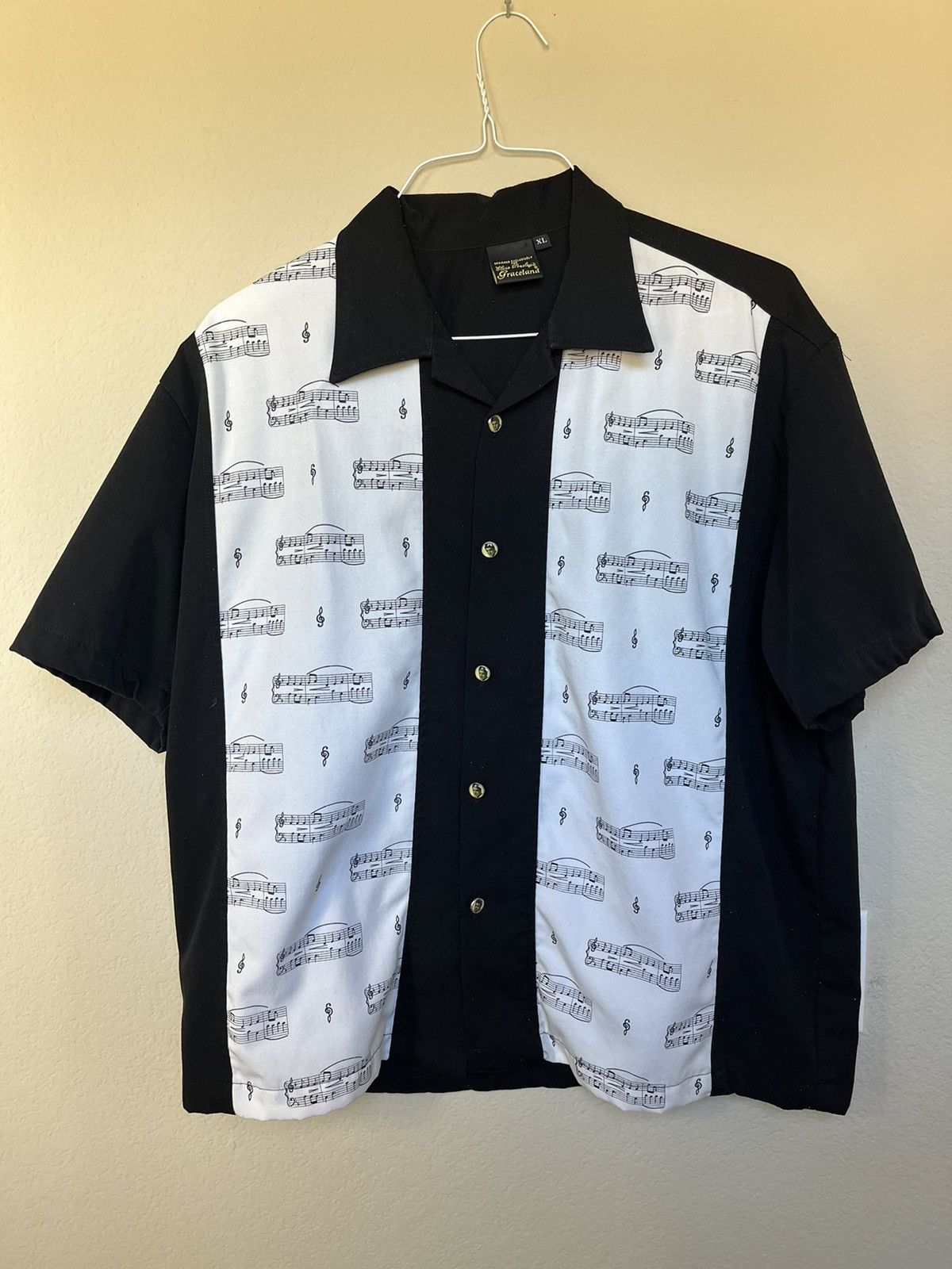 Vintage Elvis Presley Music Note Shirt