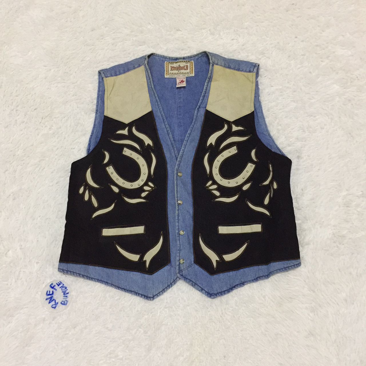 Other River Gold Vest Made in Morocco Size US L / EU 52-54 / 3 - 1 Thumbnail