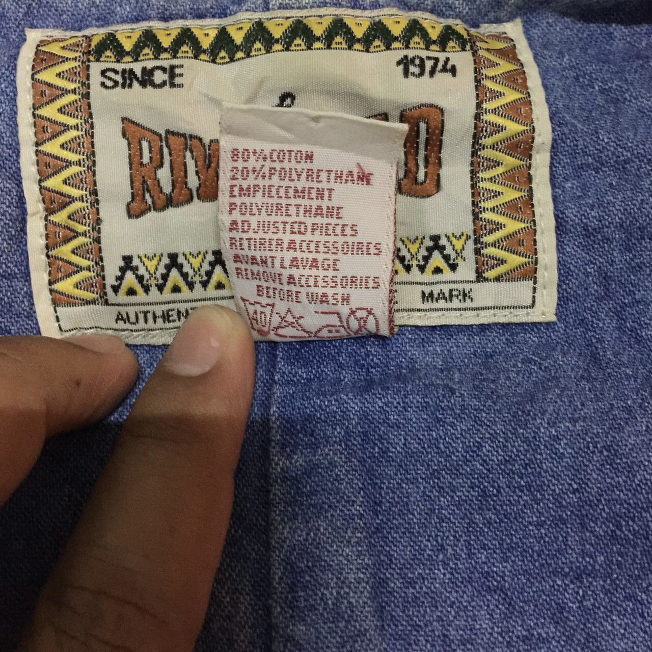 Other River Gold Vest Made in Morocco Size US L / EU 52-54 / 3 - 8 Thumbnail
