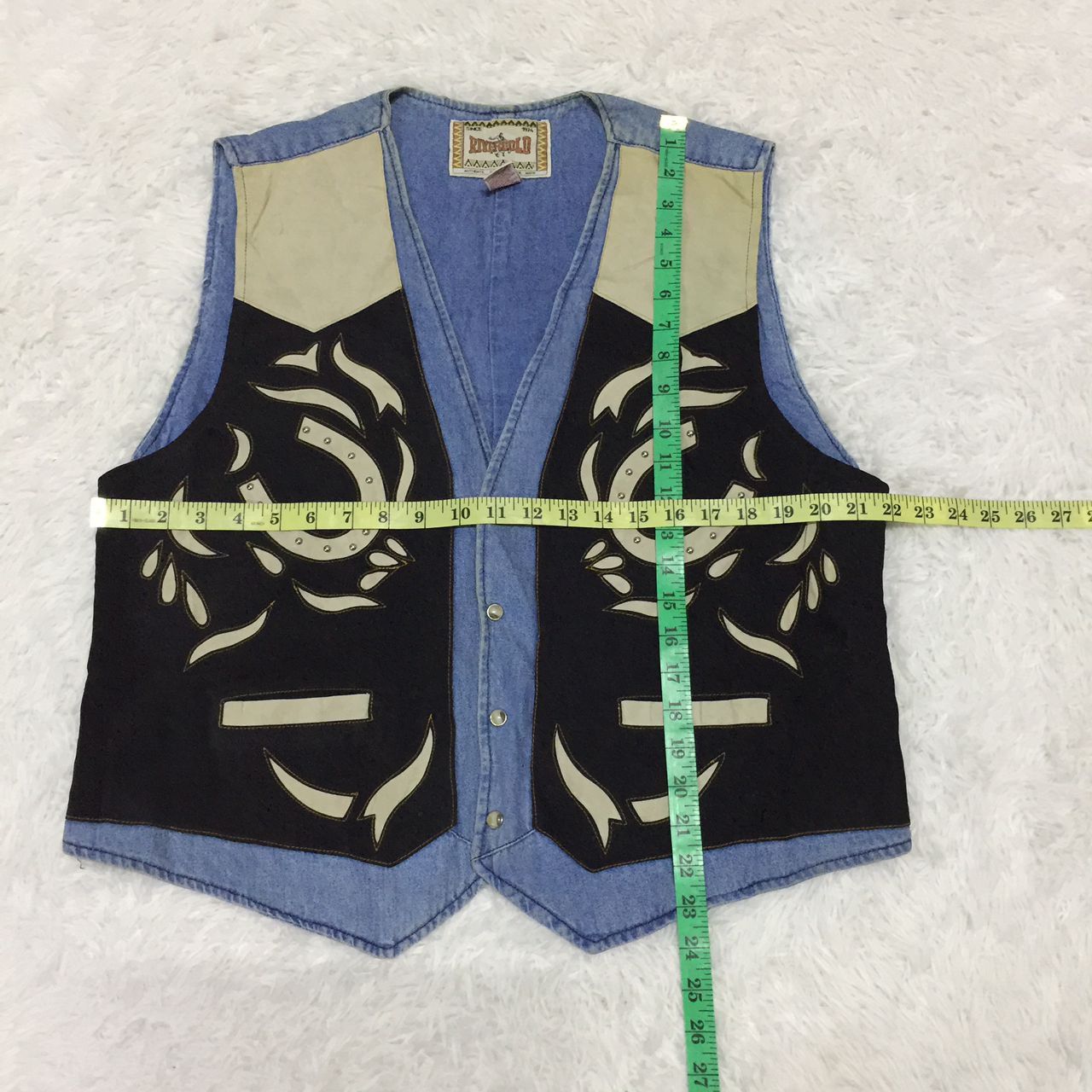 Other River Gold Vest Made in Morocco Size US L / EU 52-54 / 3 - 3 Thumbnail