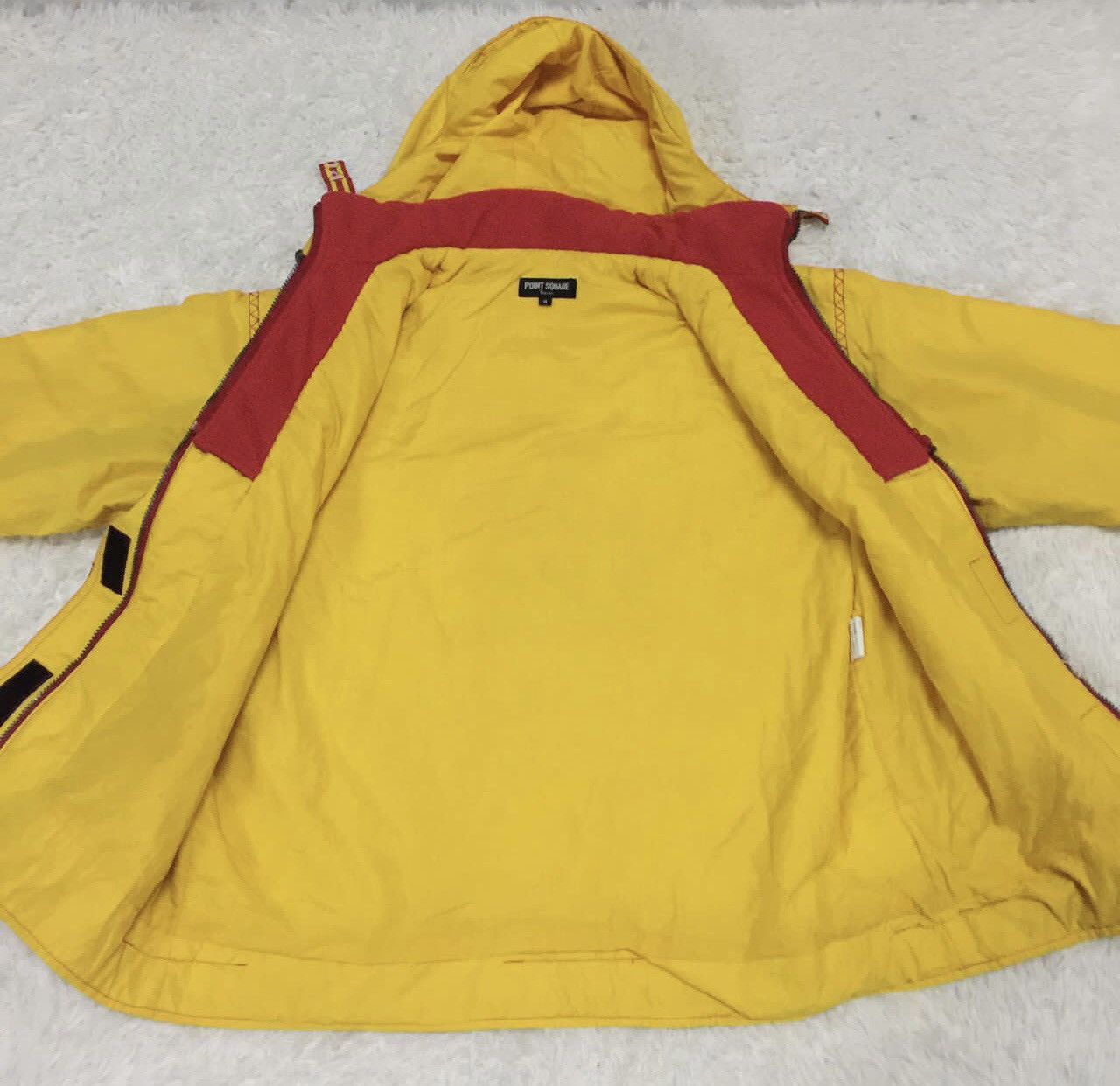 Japanese Brand Outdoor jacket with hoodie by point square Size US M / EU 48-50 / 2 - 6 Thumbnail
