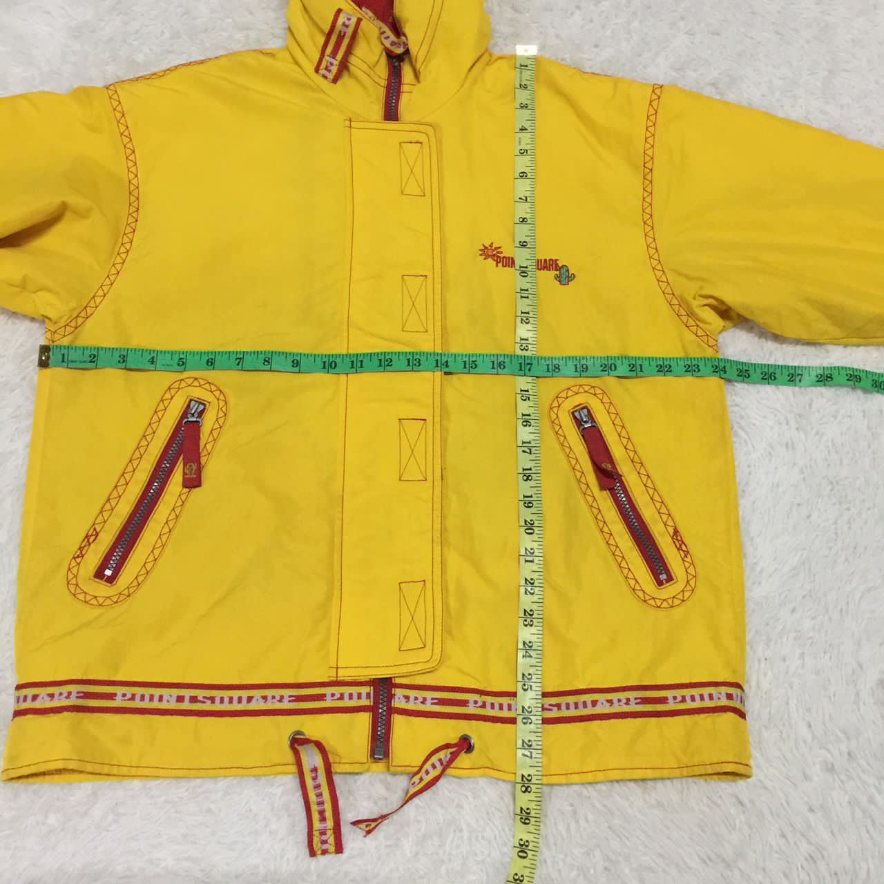 Japanese Brand Outdoor jacket with hoodie by point square Size US M / EU 48-50 / 2 - 3 Thumbnail