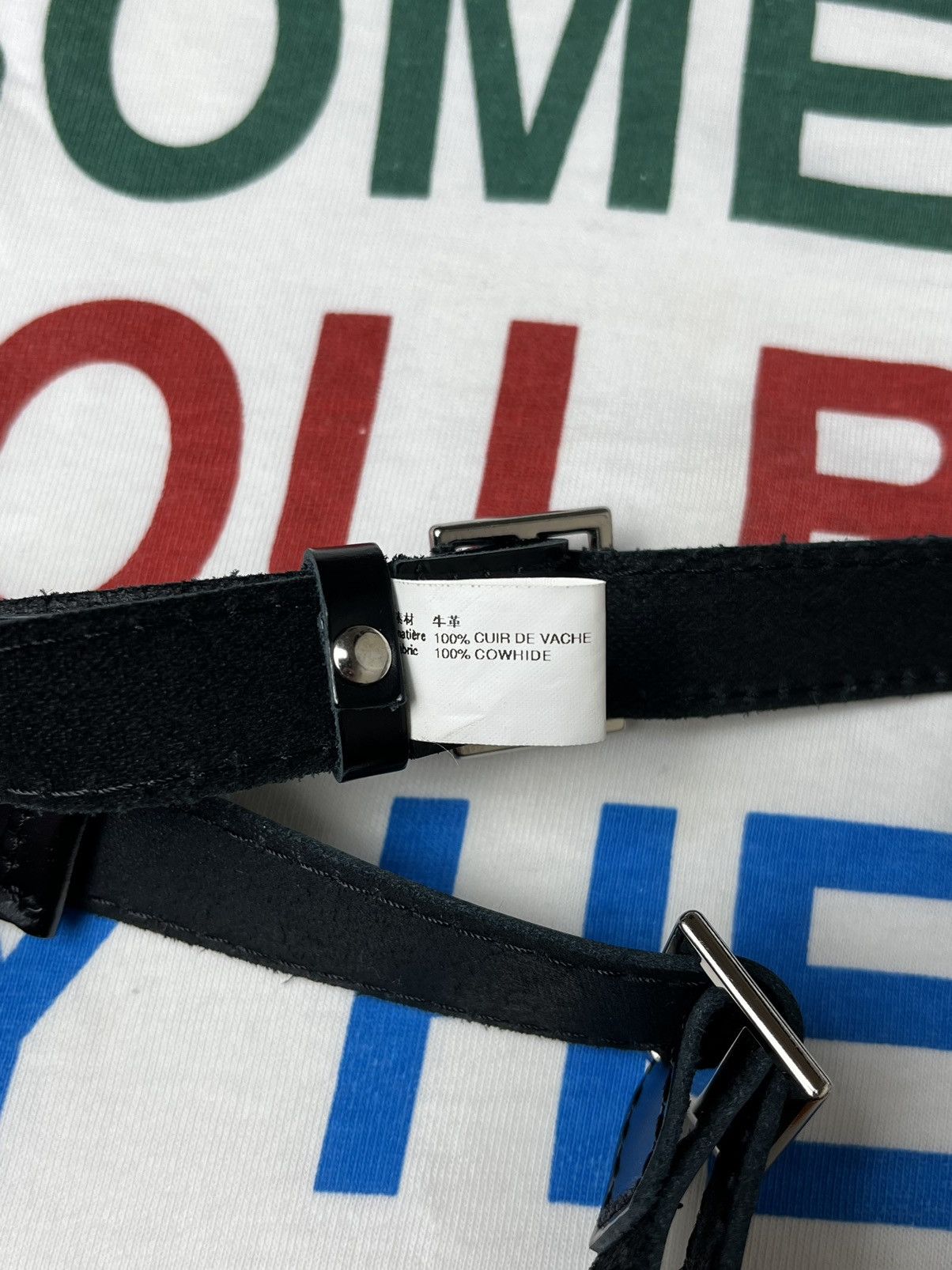 BNWT! Junya Watanabe Comme Des Garçons CDG harness bondage
