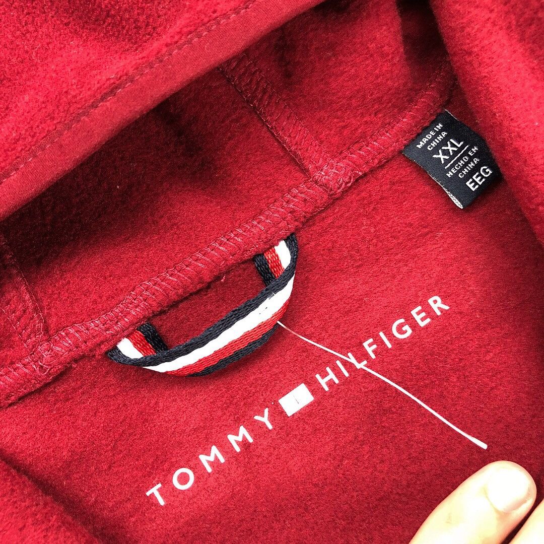Tommy Hilfiger Tommy Hilfiger Big Flag Hoodie Sweatshirt Size US XXL / EU 58 / 5 - 5 Thumbnail
