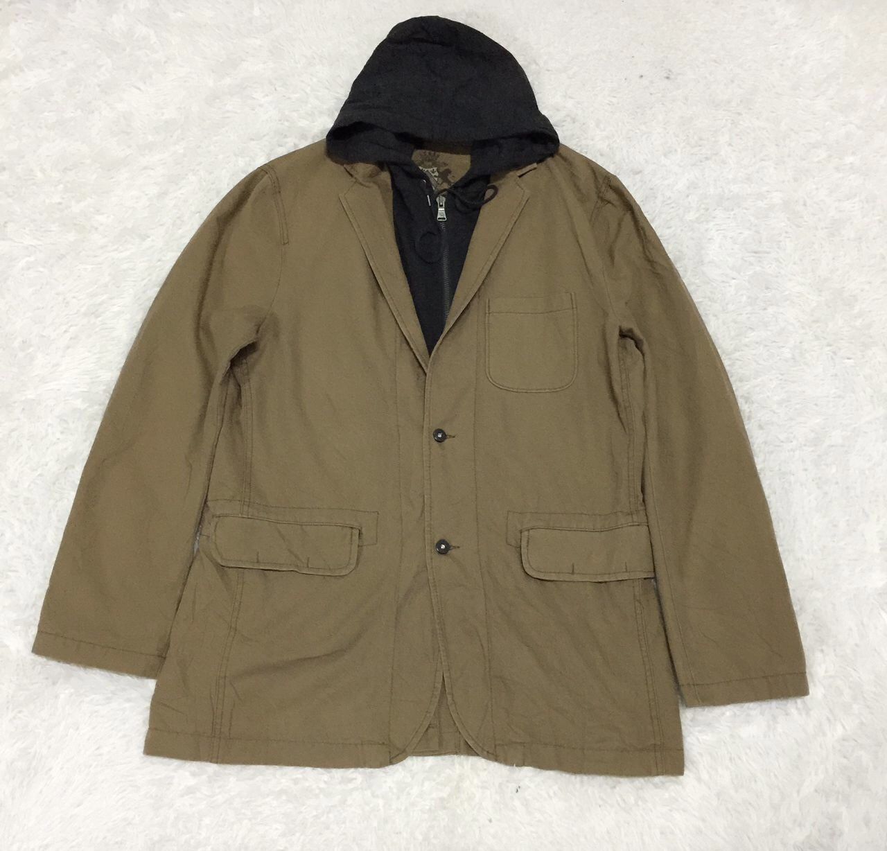 Japanese Brand Express hooded jacket Size US L / EU 52-54 / 3 - 9 Thumbnail
