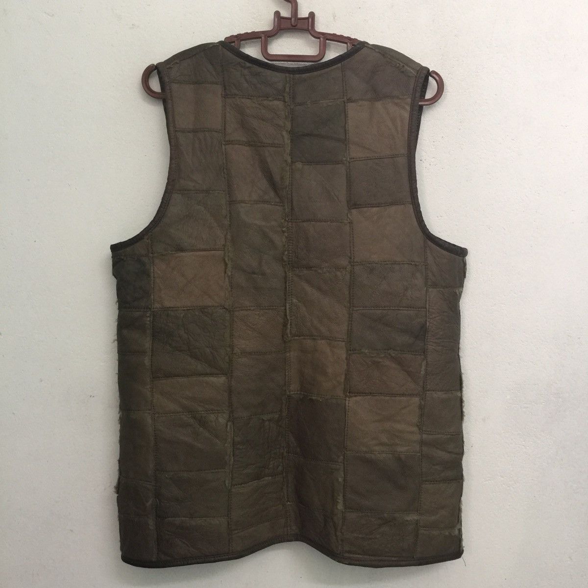 Japanese Brand Rare‼️ Patchwork leather vest Size US M / EU 48-50 / 2 - 4 Thumbnail