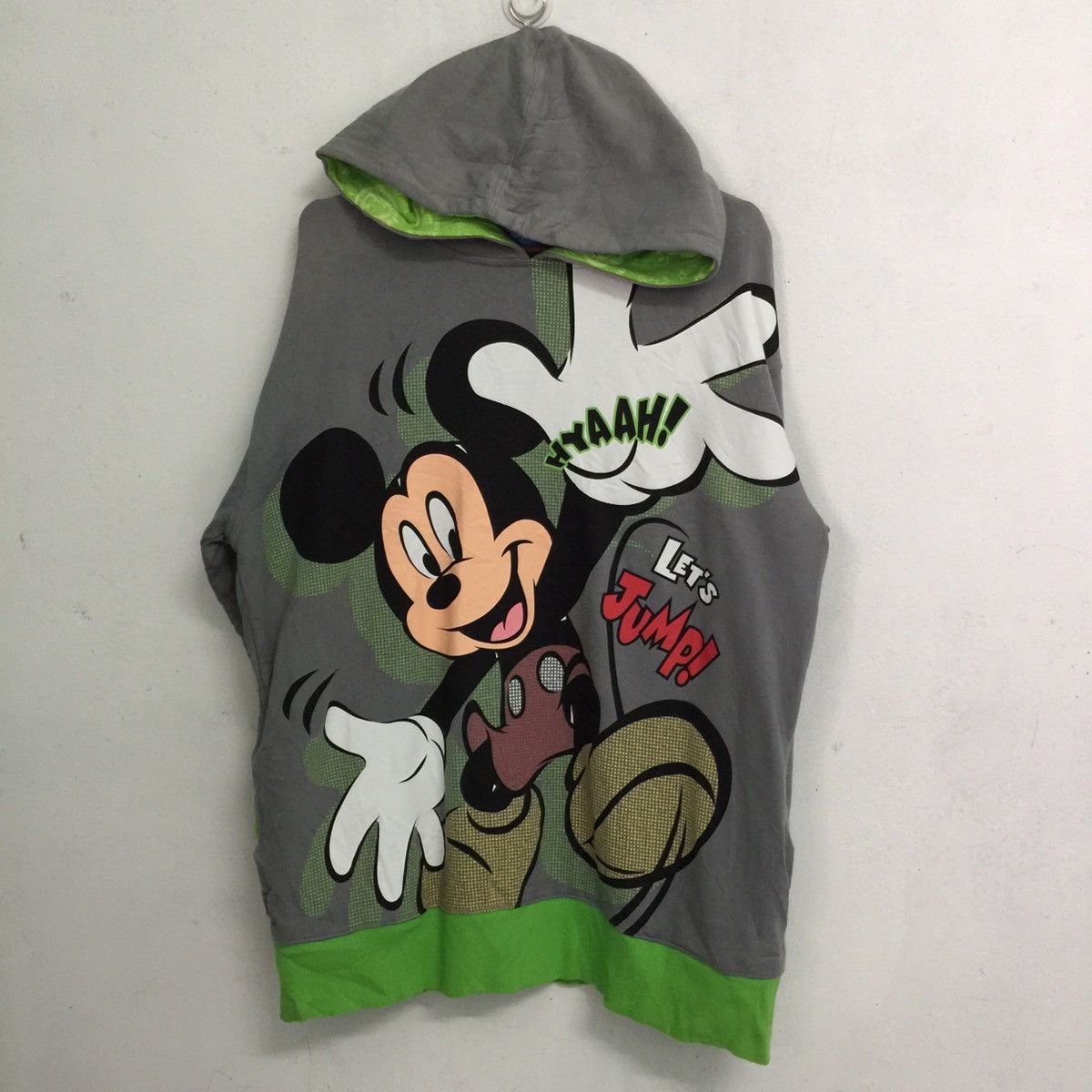 Disney Rare Full Big Mickey mouse tokyo Disney Sweatshirt hoodie Size US L / EU 52-54 / 3 - 4 Thumbnail