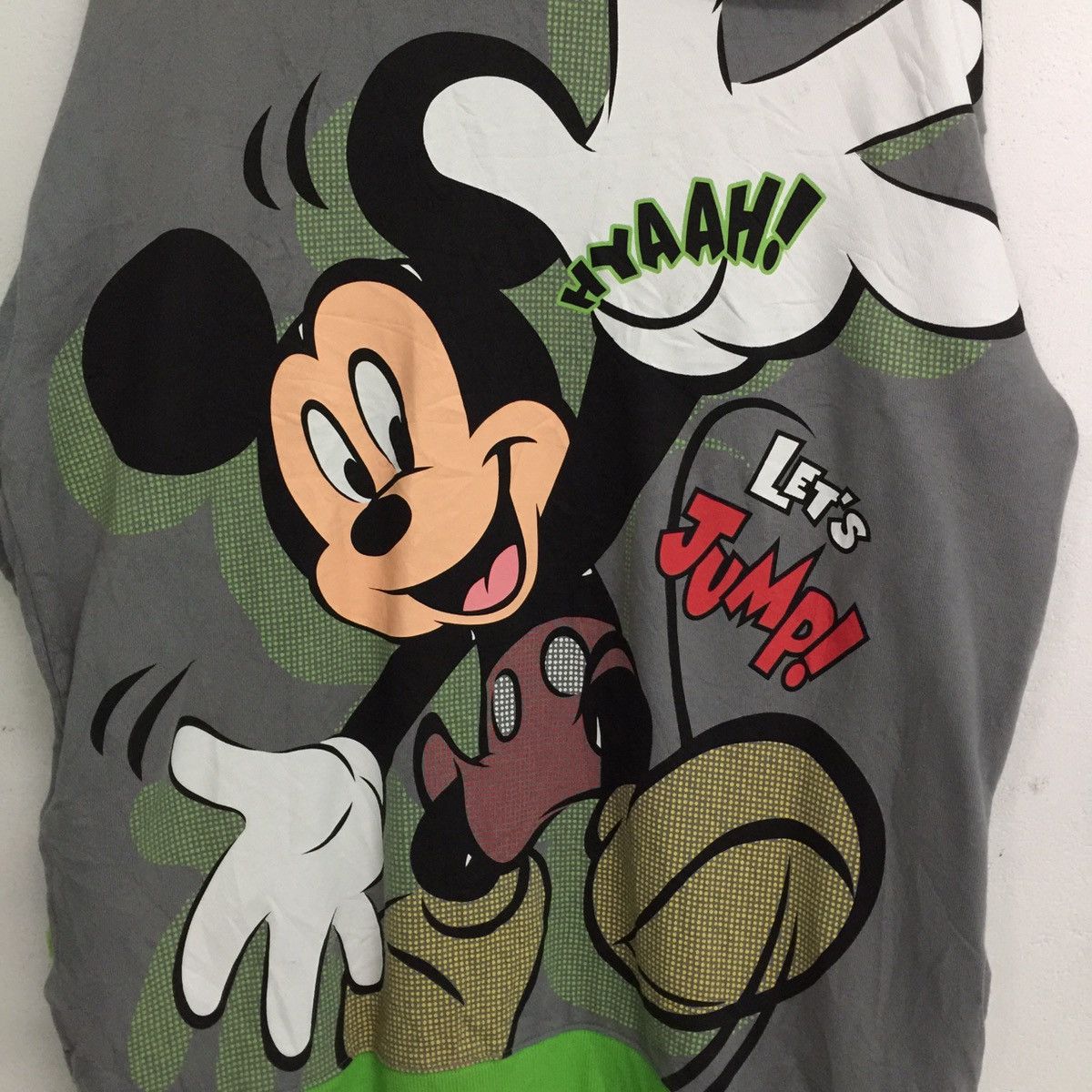 Disney Rare Full Big Mickey mouse tokyo Disney Sweatshirt hoodie Size US L / EU 52-54 / 3 - 5 Thumbnail