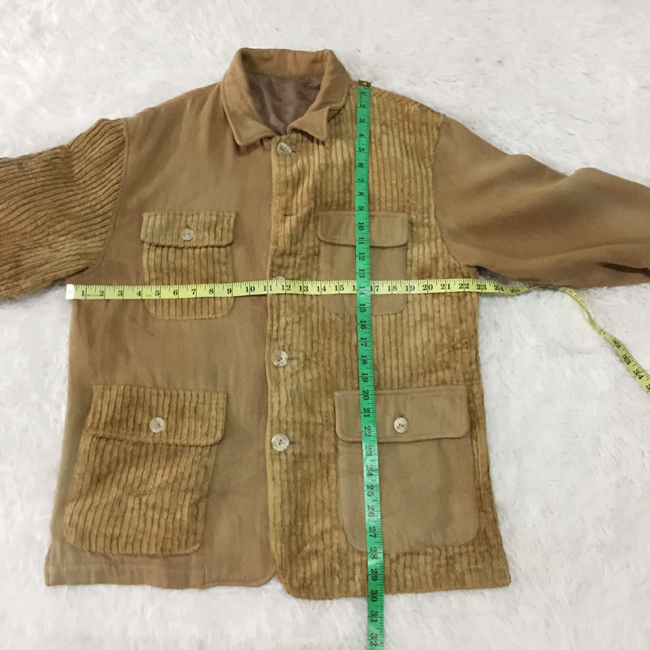 Japanese Brand 🔥VERRINE CORDUROY CHORE JACKET Size US M / EU 48-50 / 2 - 3 Thumbnail