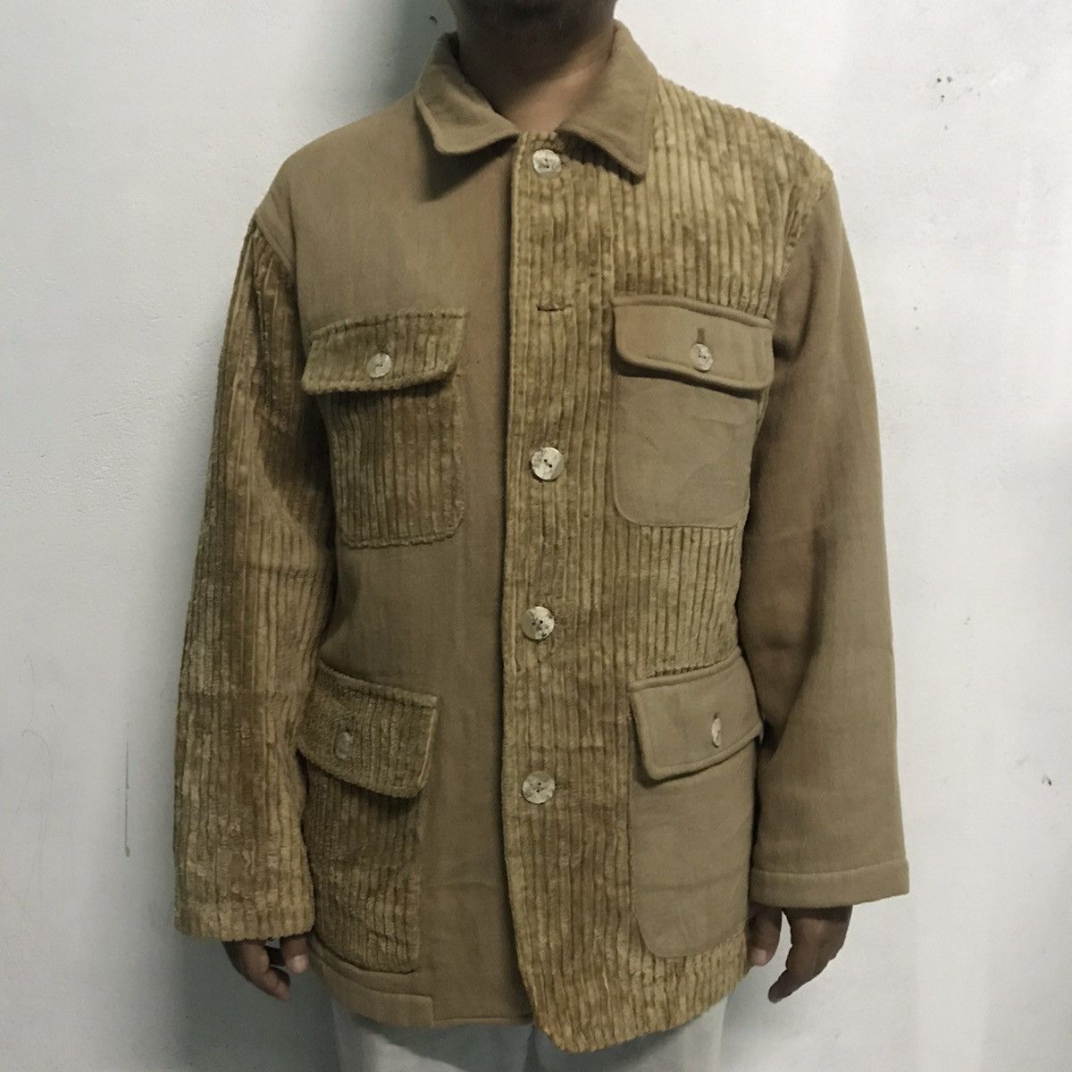 Japanese Brand 🔥VERRINE CORDUROY CHORE JACKET Size US M / EU 48-50 / 2 - 13 Thumbnail