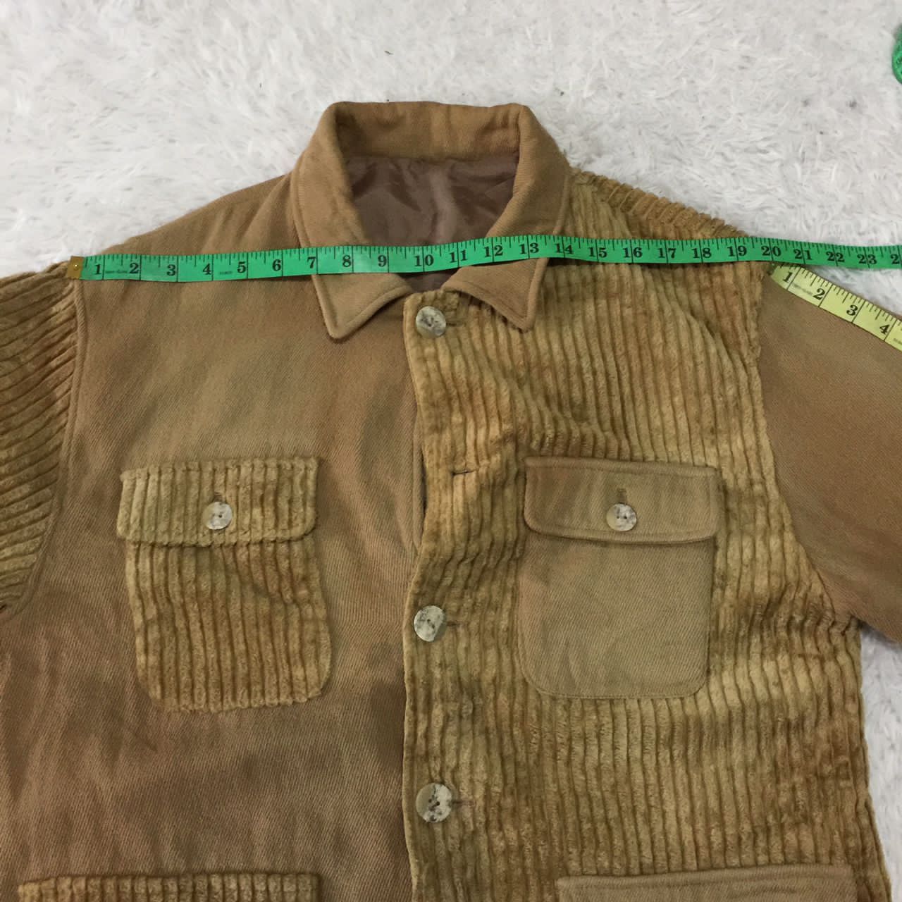 Japanese Brand 🔥VERRINE CORDUROY CHORE JACKET Size US M / EU 48-50 / 2 - 4 Thumbnail