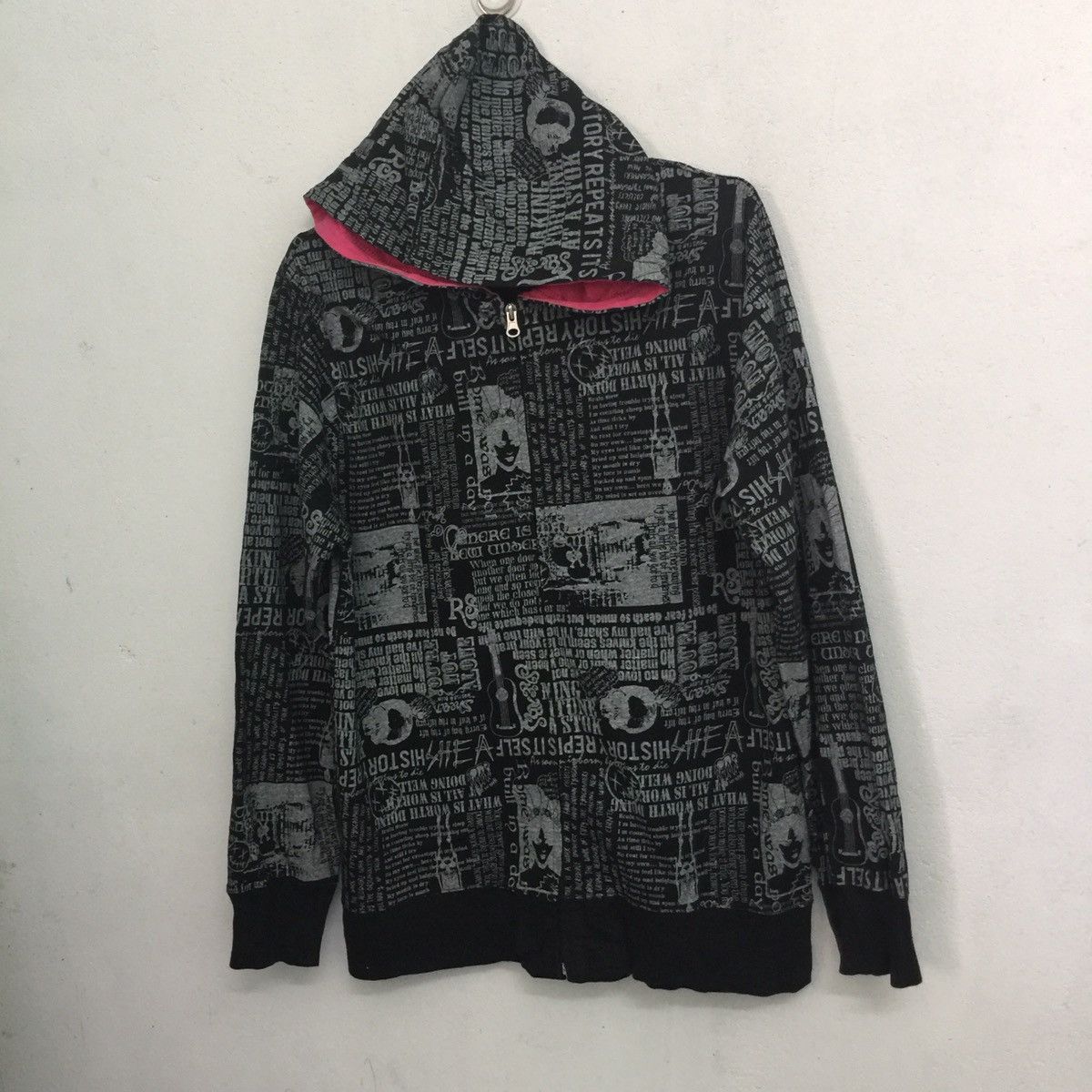 Japanese Brand Black smack basic art hoodie sweatshirt Size US S / EU 44-46 / 1 - 3 Thumbnail