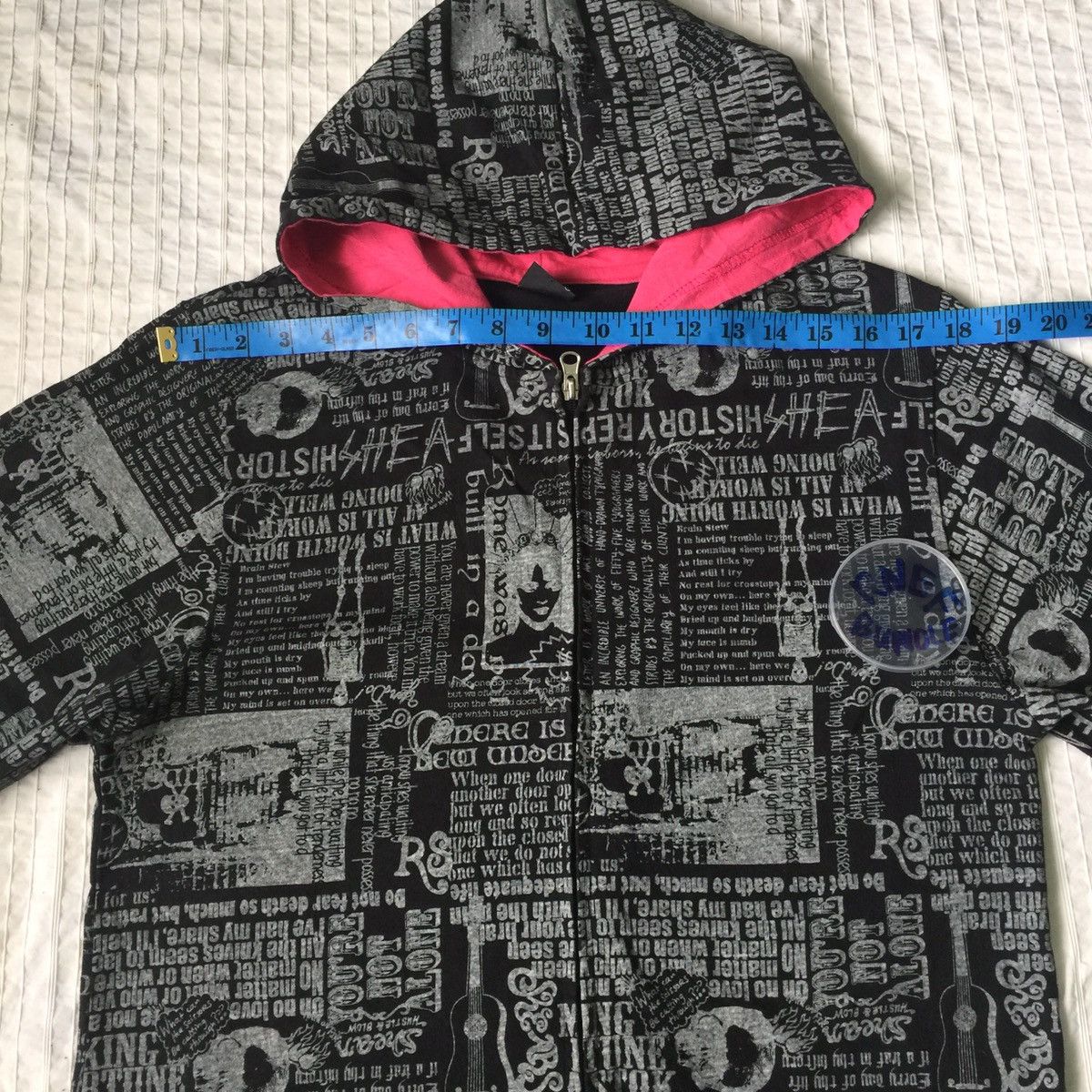 Japanese Brand Black smack basic art hoodie sweatshirt Size US S / EU 44-46 / 1 - 15 Thumbnail
