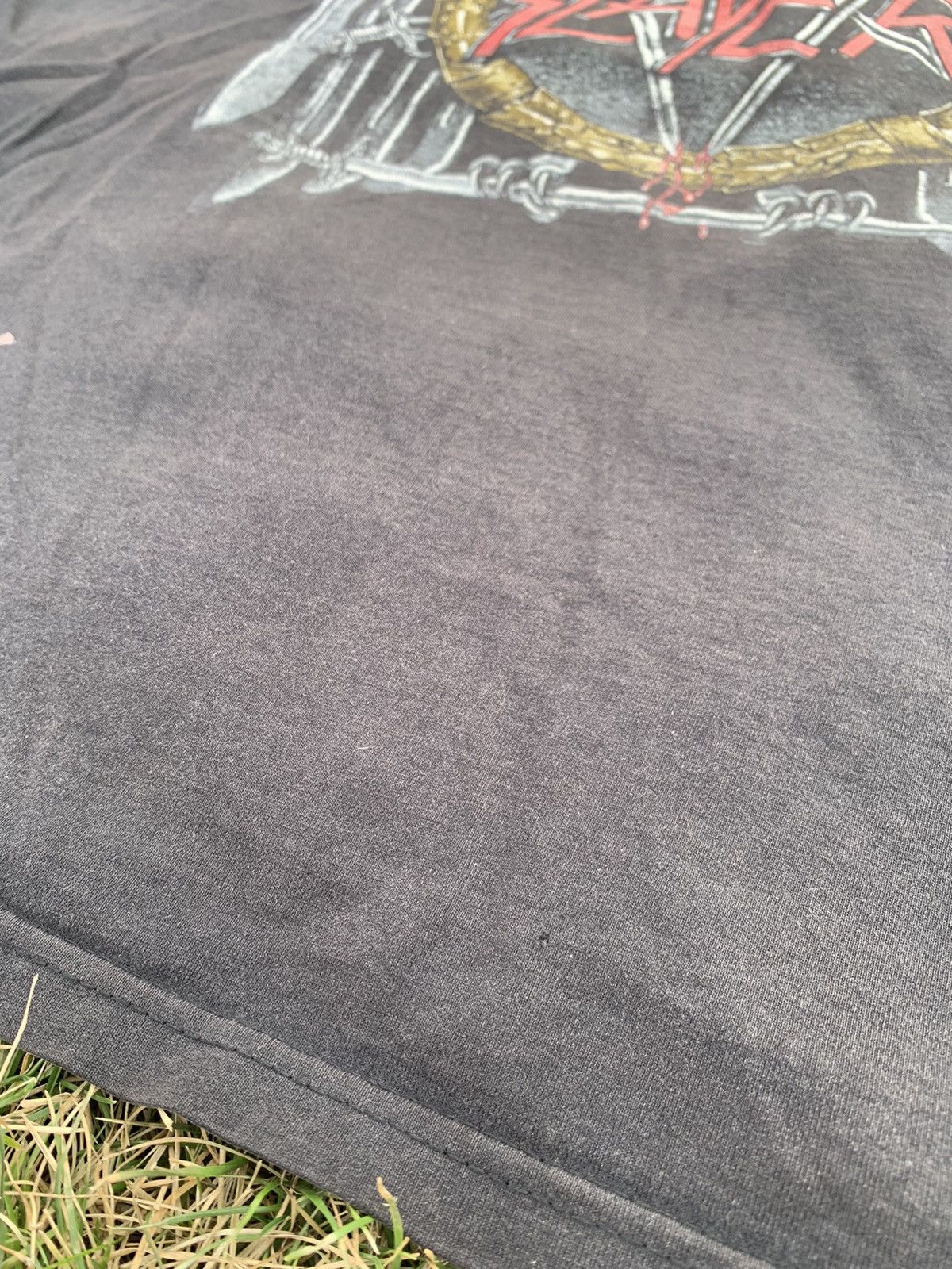 Band Tees Vintage Slayer 2003 Tank Top Shirt Eagle Size US XL / EU 56 / 4 - 9 Thumbnail