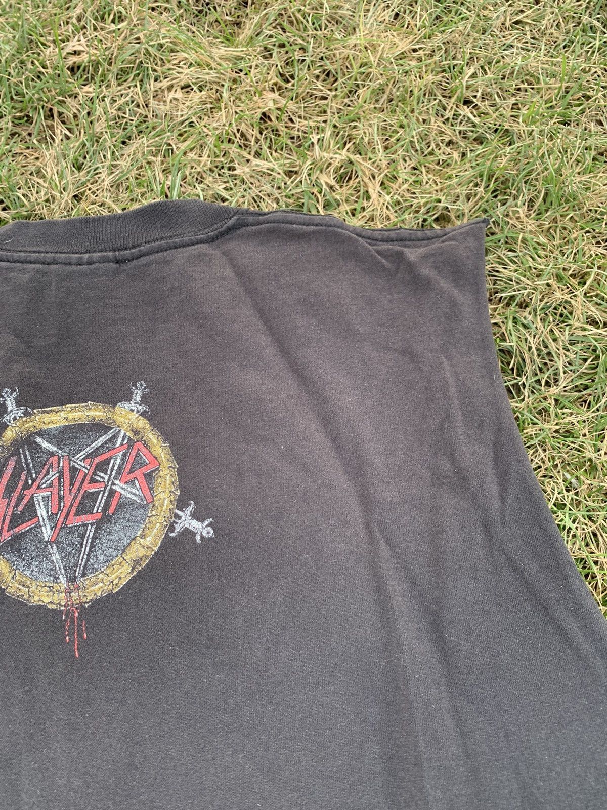 Band Tees Vintage Slayer 2003 Tank Top Shirt Eagle Size US XL / EU 56 / 4 - 15 Thumbnail
