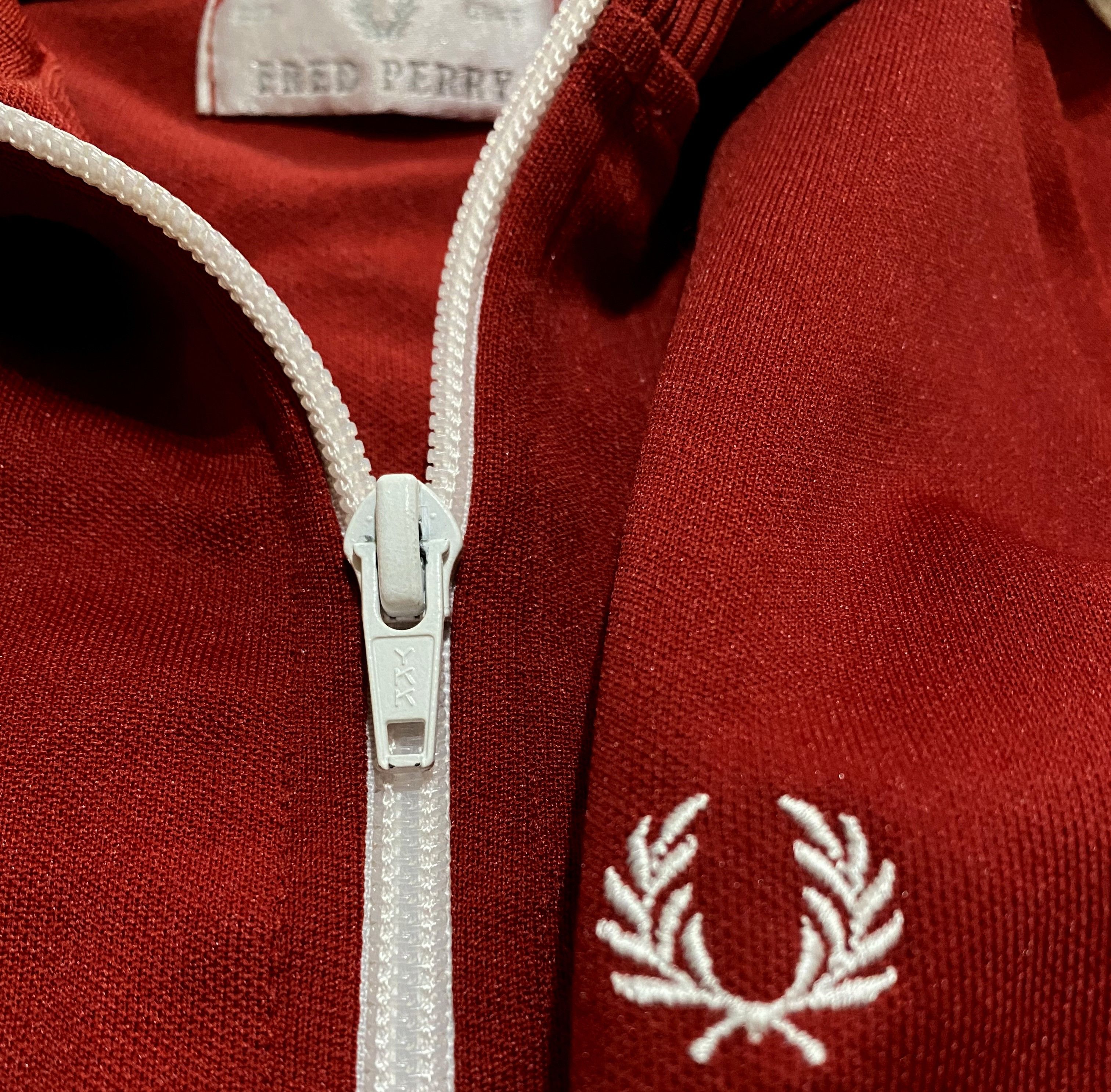 Fred Perry Women's Vintage Fred Perry Full Zip Side Stripe Track Top Size M / US 6-8 / IT 42-44 - 8 Thumbnail