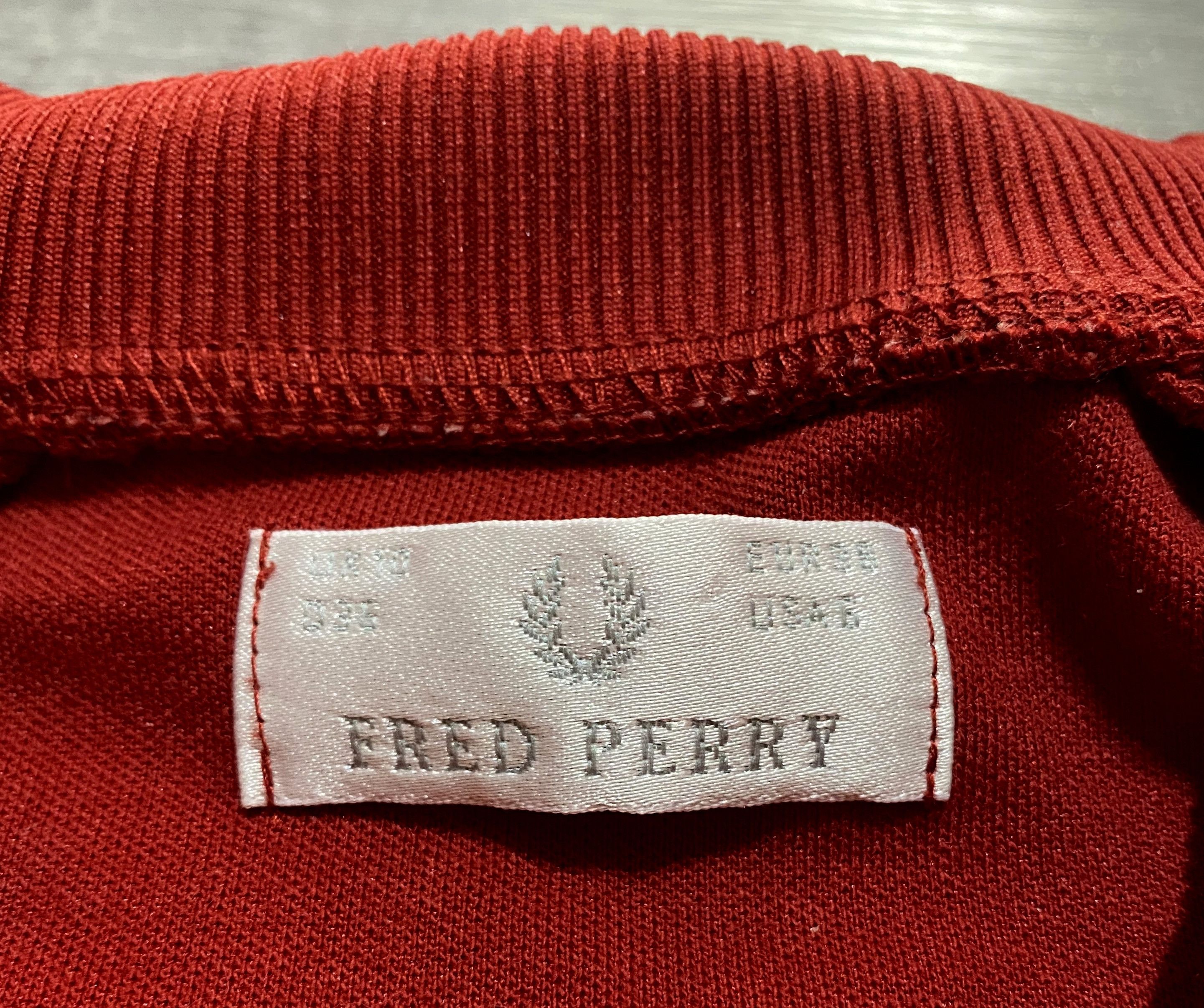 Fred Perry Women's Vintage Fred Perry Full Zip Side Stripe Track Top Size M / US 6-8 / IT 42-44 - 6 Thumbnail