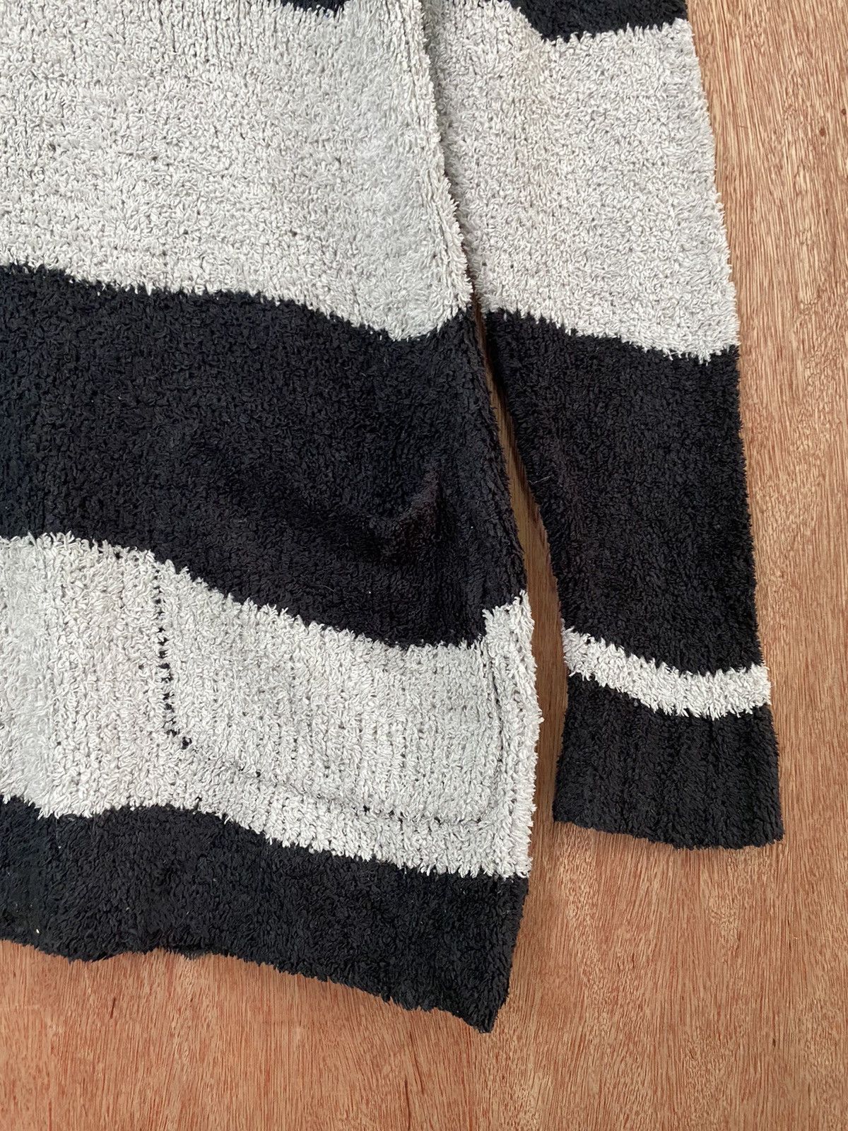 Homespun Knitwear × Japanese Brand × OVER THE STRiPES Lui Janne Stripe Knit Sweaters like kurt cobain #B565 Size US M / EU 48-50 / 2 - 5 Thumbnail