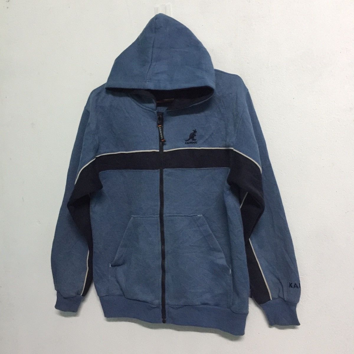 Kangol Kangol Small Logo Zip Up Hoodie Sweaters Size US M / EU 48-50 / 2 - 2 Thumbnail