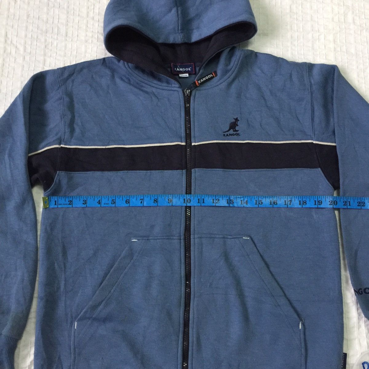 Kangol Kangol Small Logo Zip Up Hoodie Sweaters Size US M / EU 48-50 / 2 - 14 Thumbnail