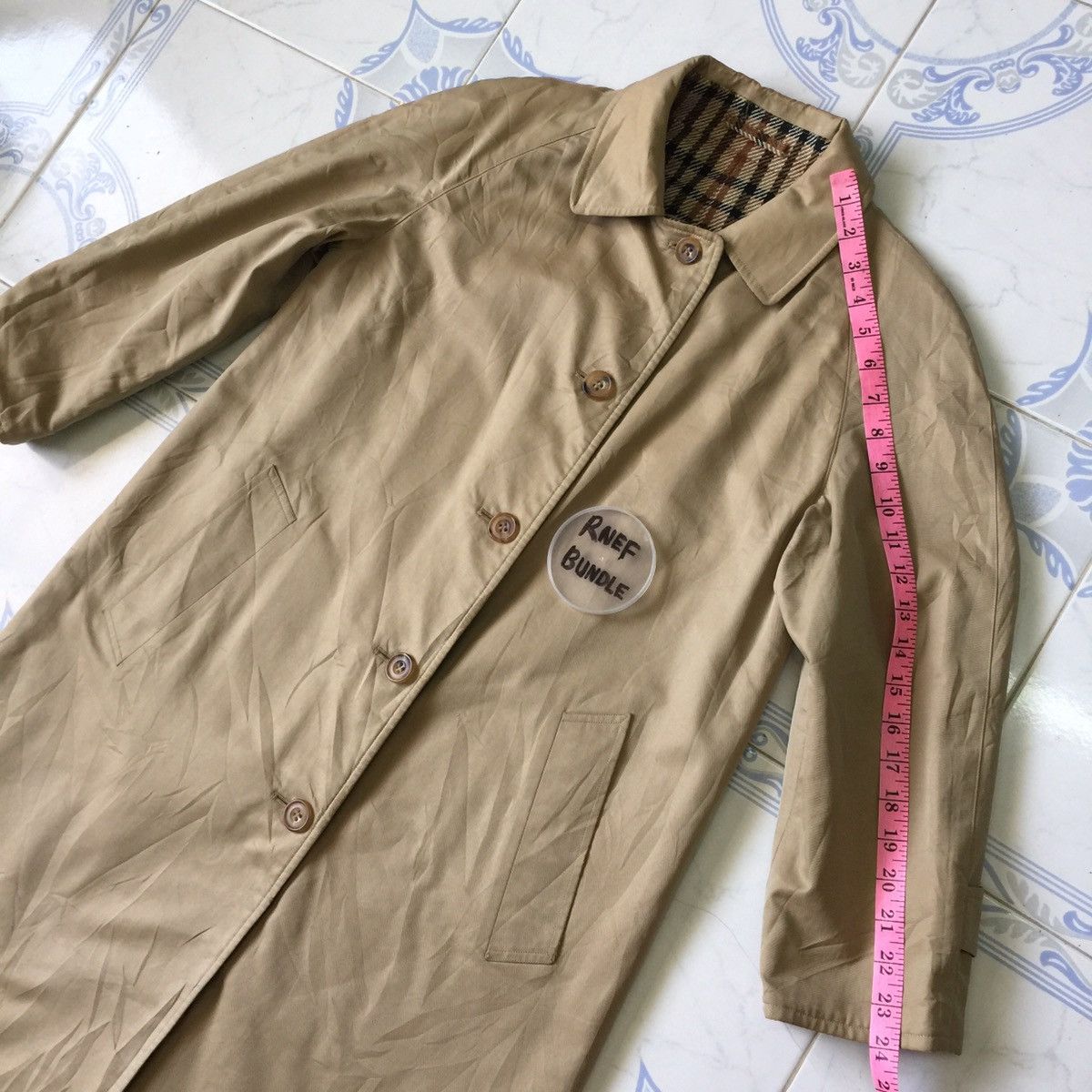 DAKS × Other Daks london reversible trench coat jacket Size S / US 4 / IT 40 - 20 Thumbnail