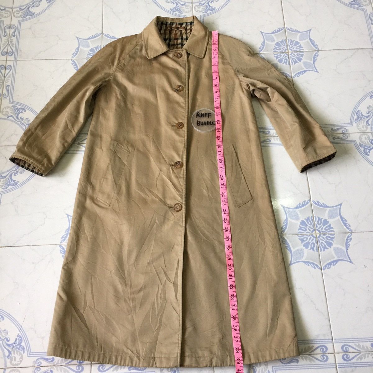 DAKS × Other Daks london reversible trench coat jacket Size S / US 4 / IT 40 - 18 Thumbnail