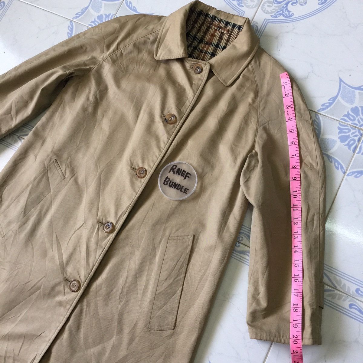 DAKS × Other Daks london reversible trench coat jacket Size S / US 4 / IT 40 - 19 Thumbnail