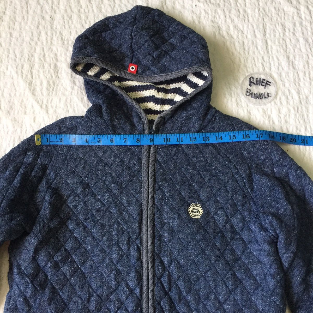 Japanese Brand California Raiol makers jacket hoodie fleece inside Size US S / EU 44-46 / 1 - 14 Thumbnail