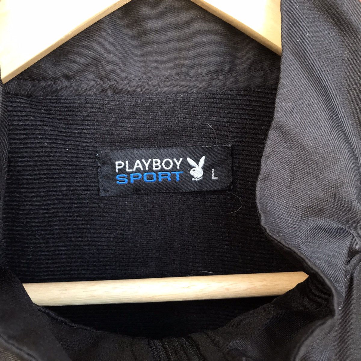 Playboy Vintage Playboy Sport Big Logo nylon windbreaker jacket Size US L / EU 52-54 / 3 - 5 Thumbnail
