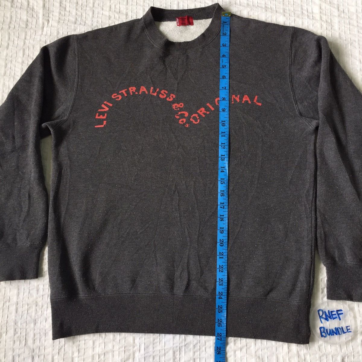 Levi's Vintage Levis Sweatshirt Levi Strauss & Co Levis Red Tab Size US L / EU 52-54 / 3 - 15 Thumbnail
