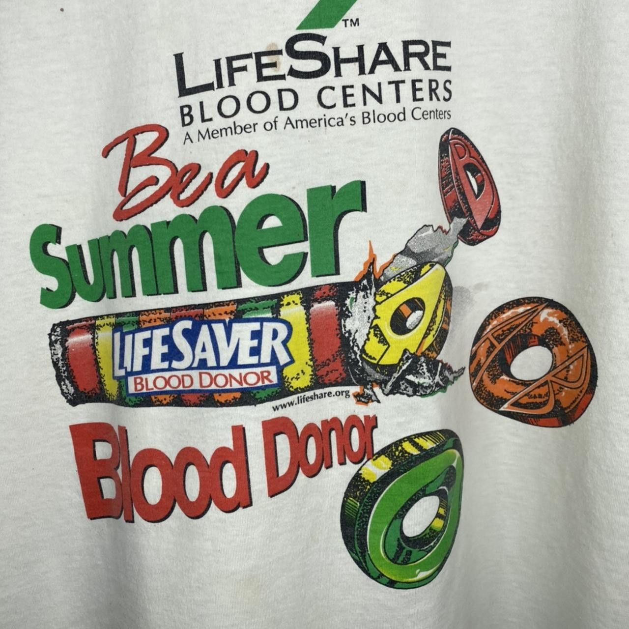 Band Tees × Vintage Blood Donor 90s - not hoodie parka coat bomber jacket Size US XL / EU 56 / 4 - 2 Thumbnail