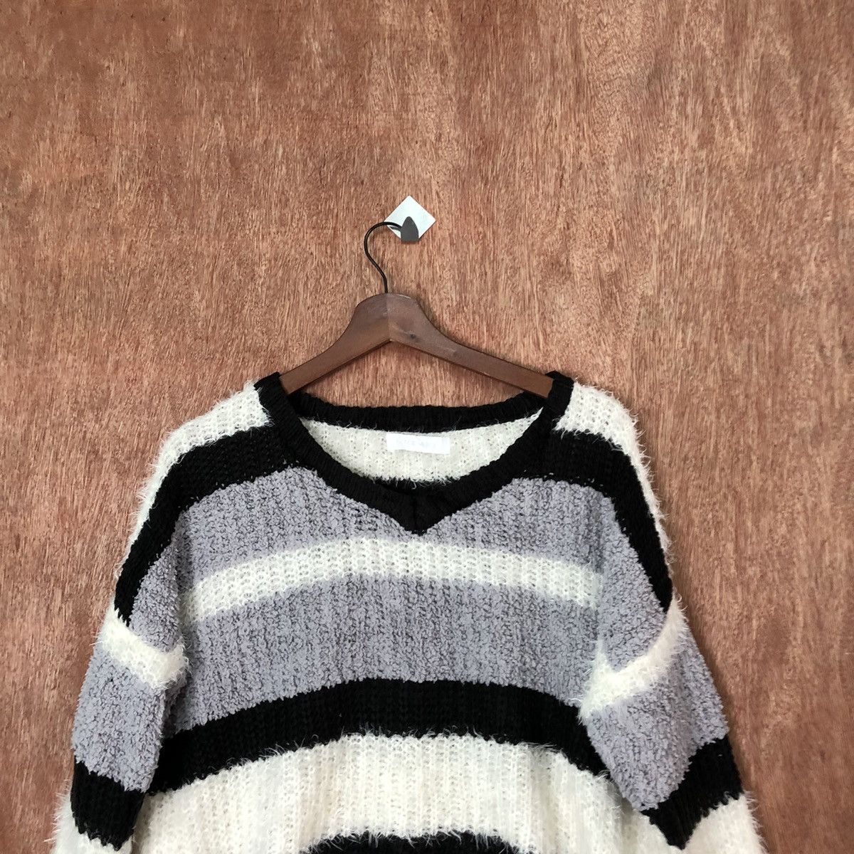 Homespun Knitwear Cecil Mcbee Shag Shaggy Fur Mohair Knitwear #6448 Size US M / EU 48-50 / 2 - 2 Thumbnail