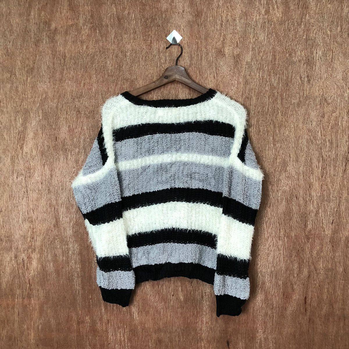 Homespun Knitwear Cecil Mcbee Shag Shaggy Fur Mohair Knitwear #6448 Size US M / EU 48-50 / 2 - 6 Thumbnail