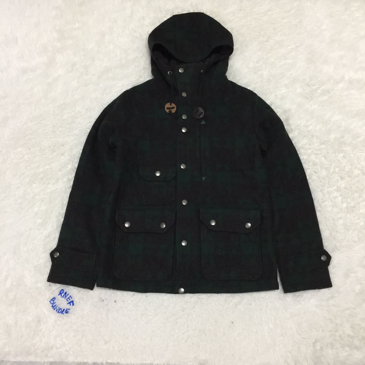 Japanese Brand Rare design pocket at back Made on the earth jacket Size US M / EU 48-50 / 2 - 1 Thumbnail