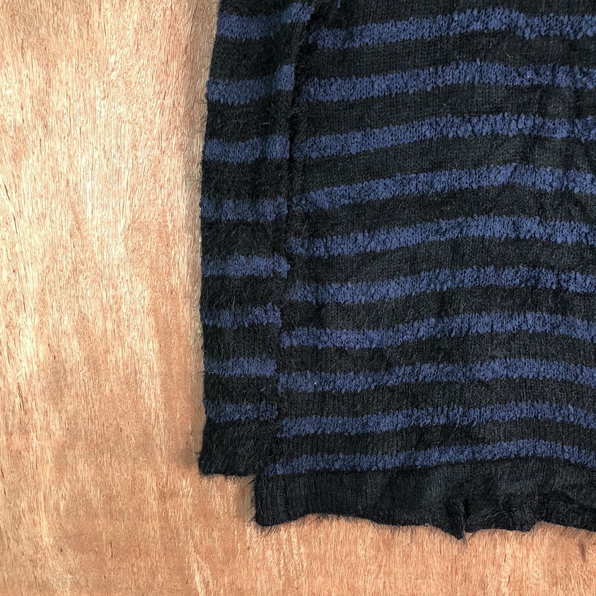 Vintage Martha Stripe Shag Shaggy Fur Mohair Knitwear #6508 Size M / US 6-8 / IT 42-44 - 10 Thumbnail
