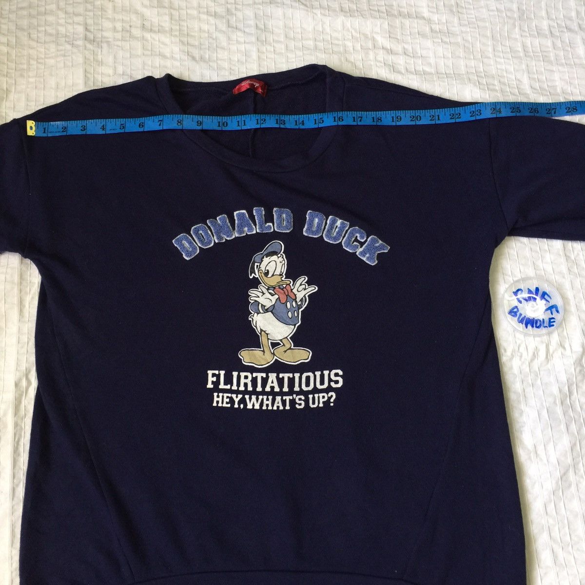 Cartoon Network Rare Disney Donald Duck Sweatshirt Big Logo Nice Design Size US L / EU 52-54 / 3 - 15 Thumbnail
