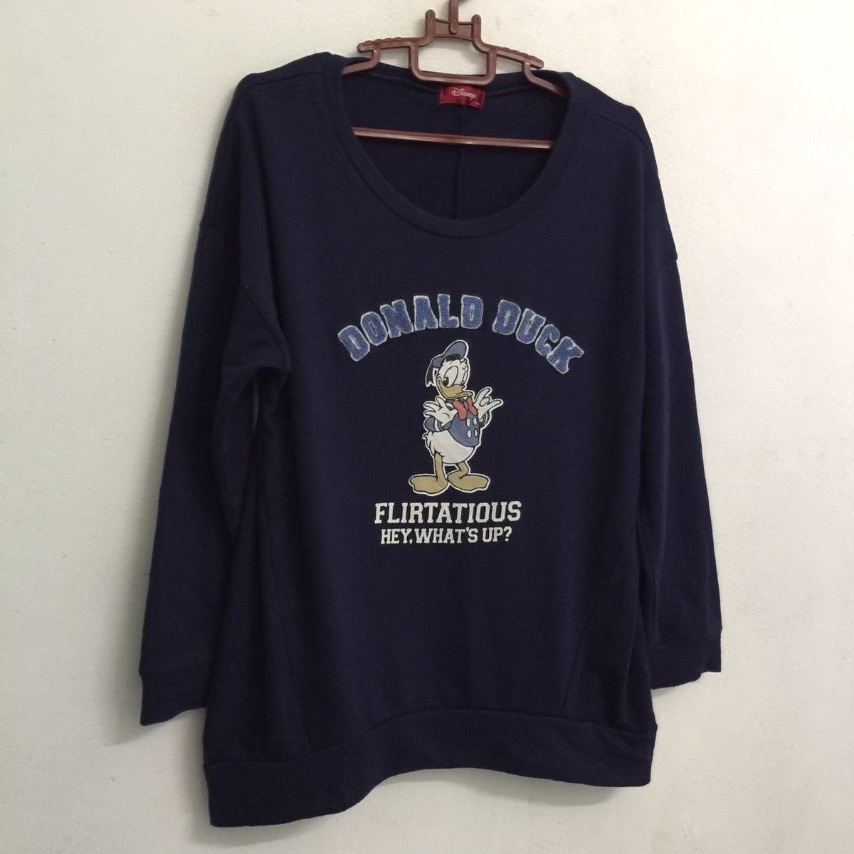 Cartoon Network Rare Disney Donald Duck Sweatshirt Big Logo Nice Design Size US L / EU 52-54 / 3 - 2 Thumbnail