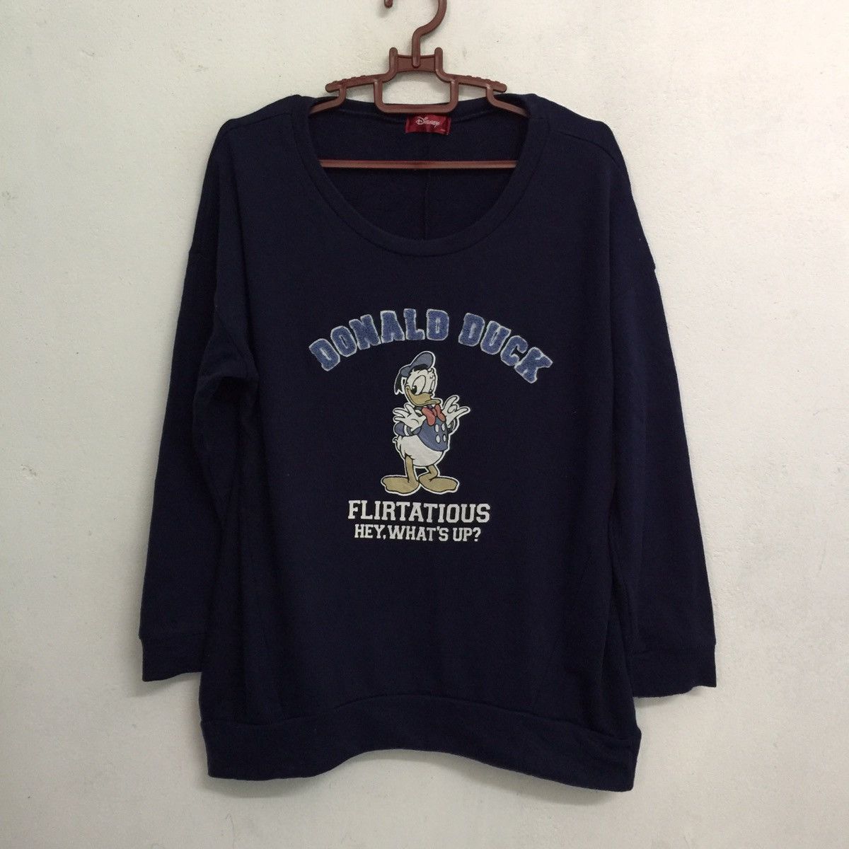 Cartoon Network Rare Disney Donald Duck Sweatshirt Big Logo Nice Design Size US L / EU 52-54 / 3 - 1 Thumbnail